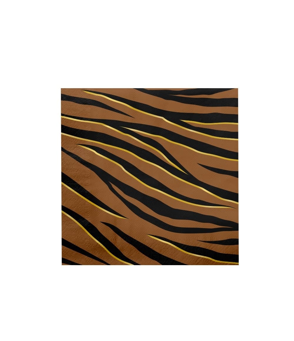 Napkins Tiger Safari