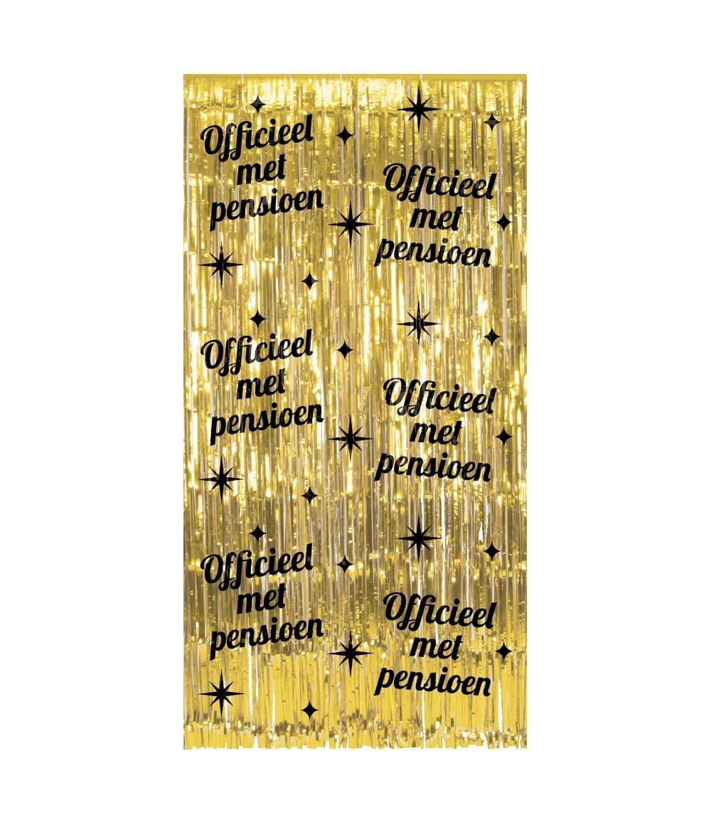 Classy Party Curtain Pensioen