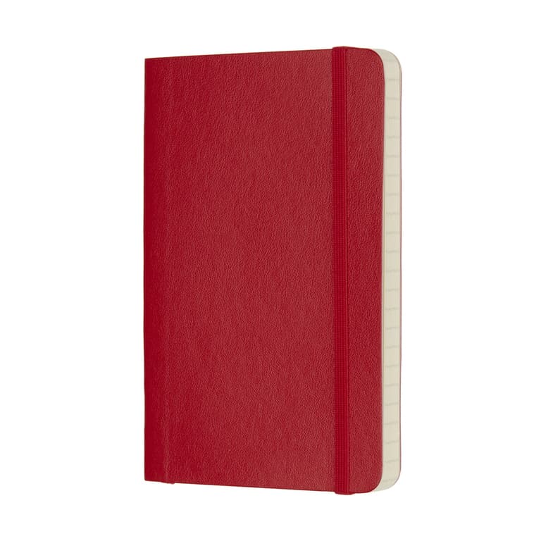 notitieboek A6 Moleskine SC rood 2