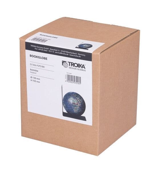 Boekensteun Troika met magnetische globe 13cm blauw-groen 4
