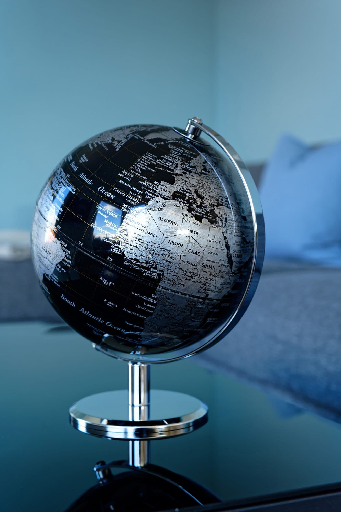 Globe Troika 20cm zwart-zilver 3