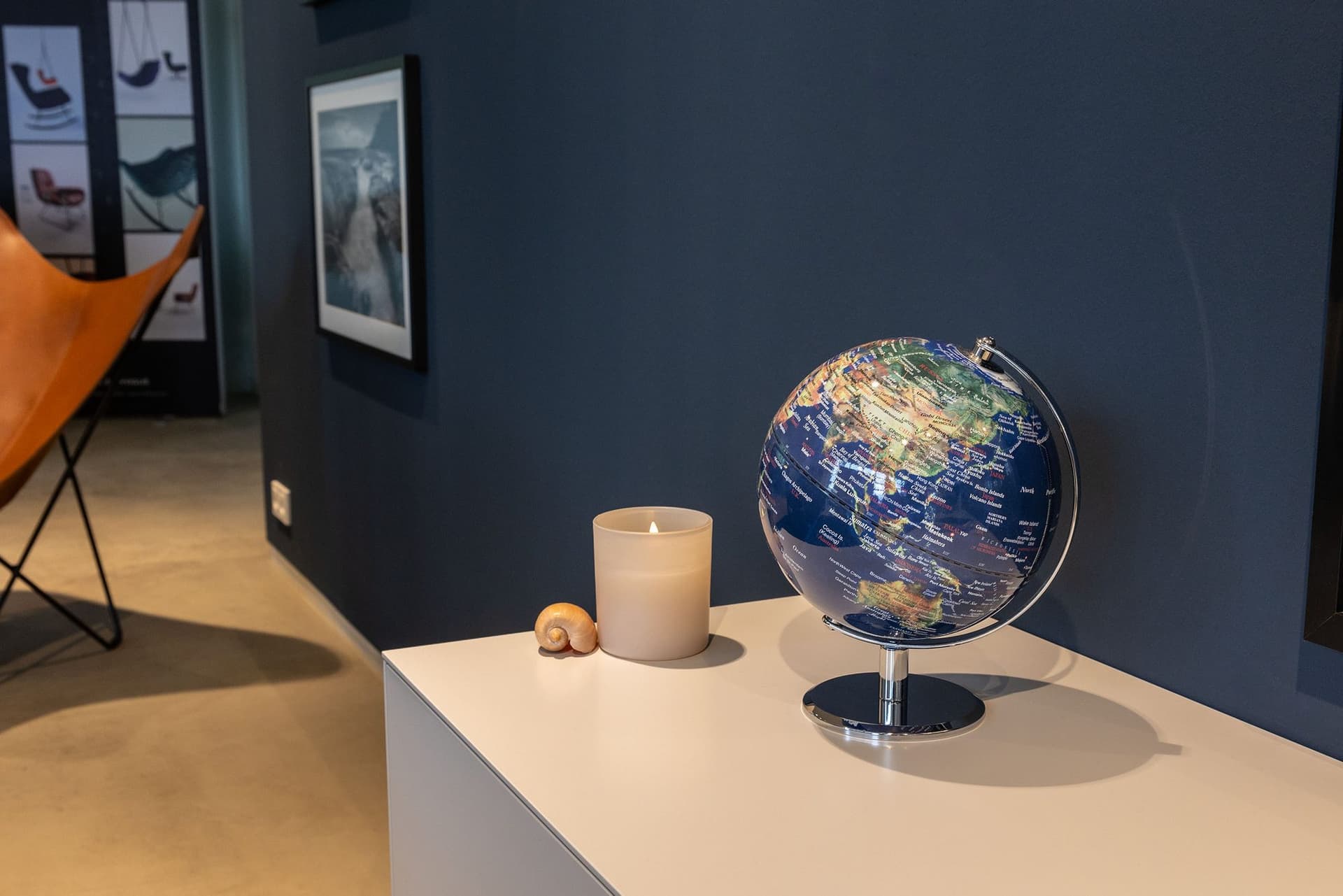Globe Troika 20cm blauw-groen 5