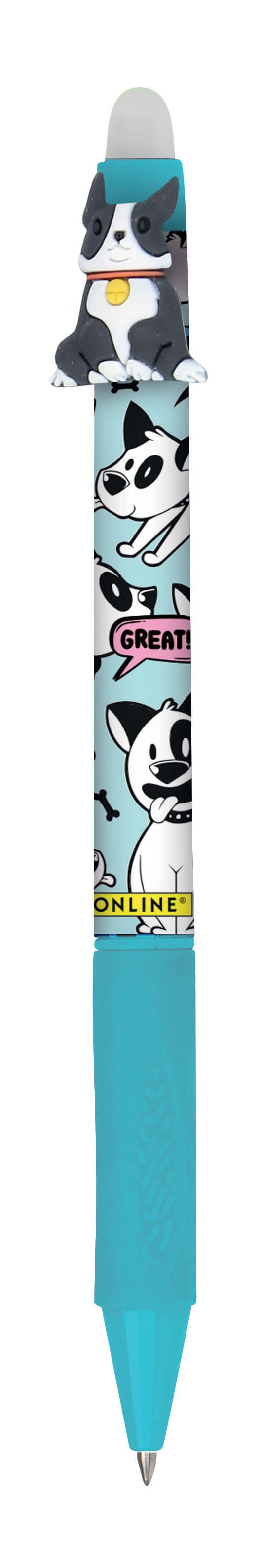 Gelschrijver Online Magixx Fun Wild Life 0.7mm assorti 4
