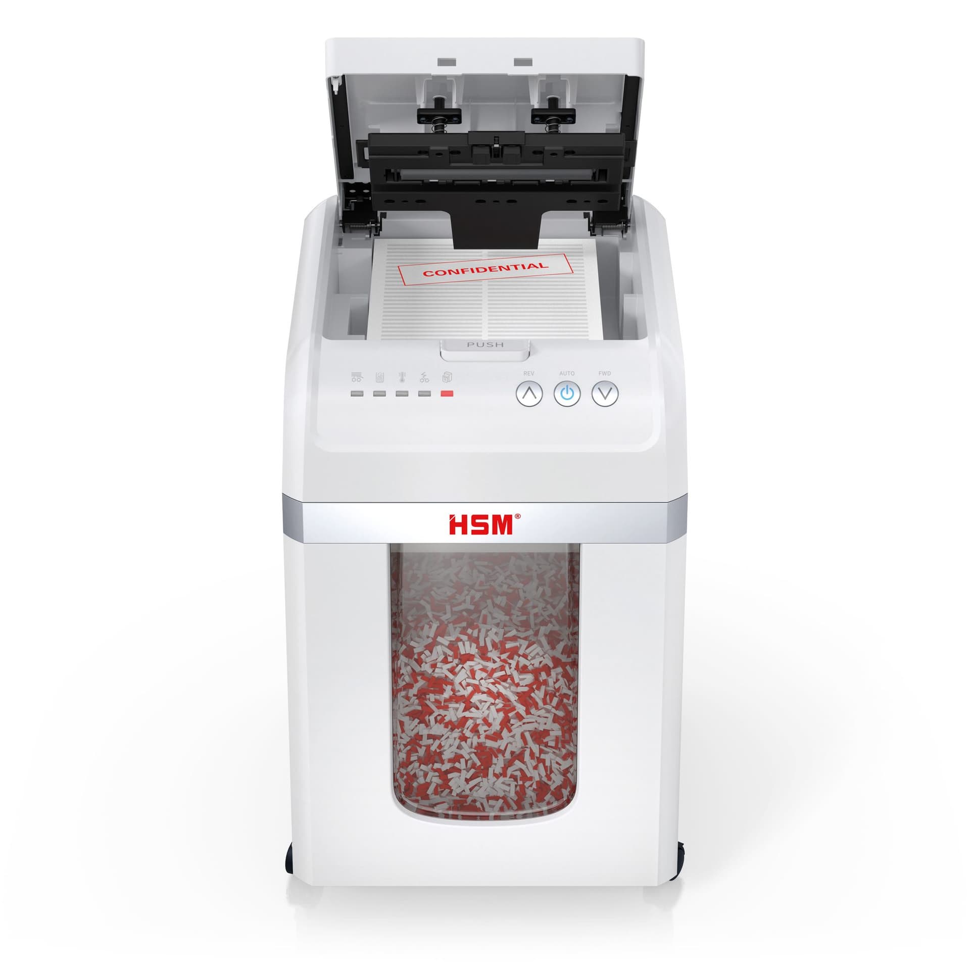 Papiervernietiger HSM shredstar Autofeed X300 snippers 4x12mm 5