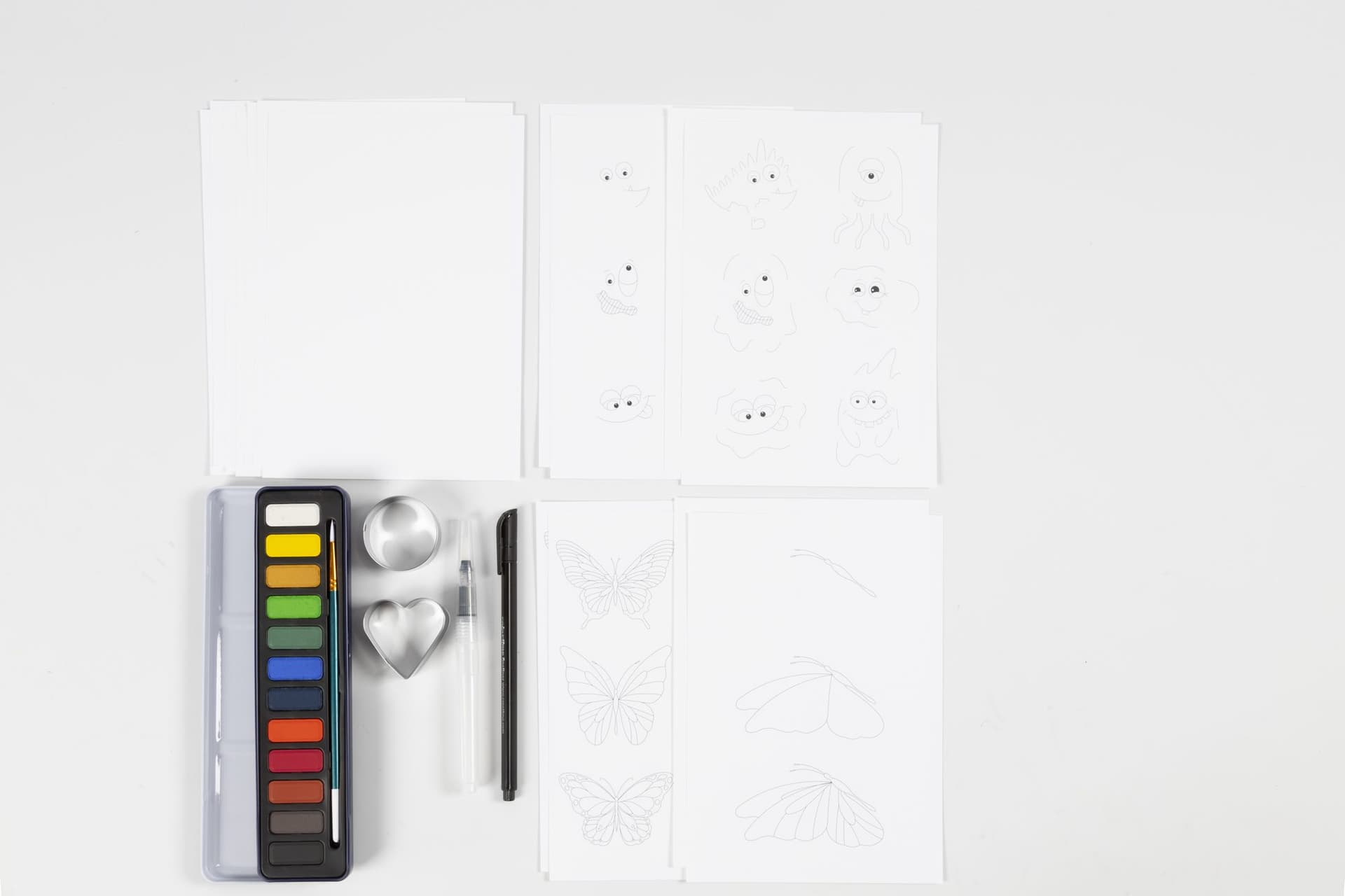 Hobbyset Creativ Company aquarellen 4