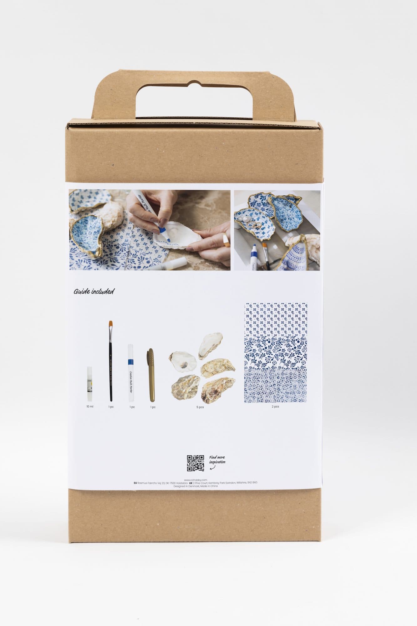 Hobbyset Creativ Company decoupage oesterschelpen 2