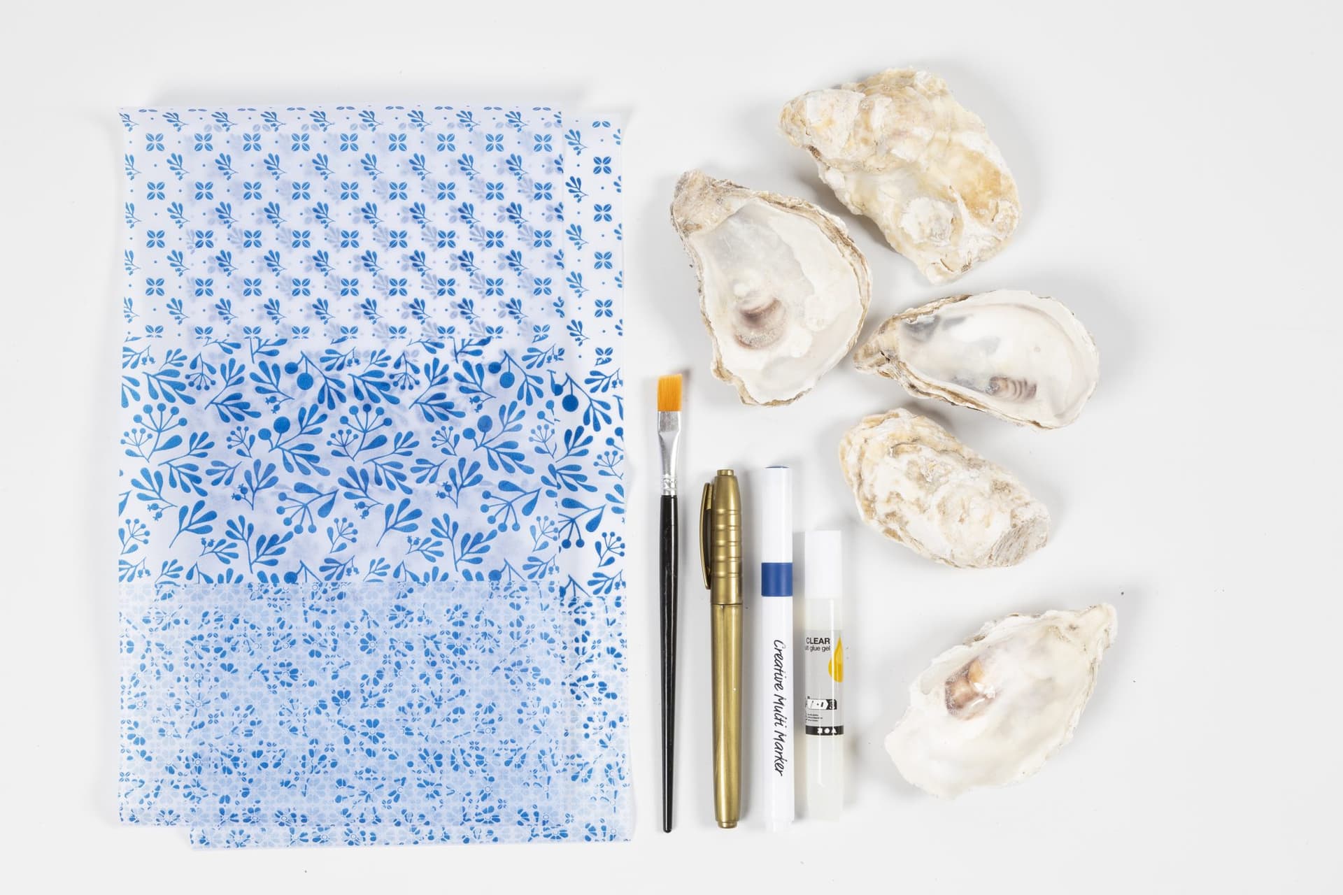 Hobbyset Creativ Company decoupage oesterschelpen 4