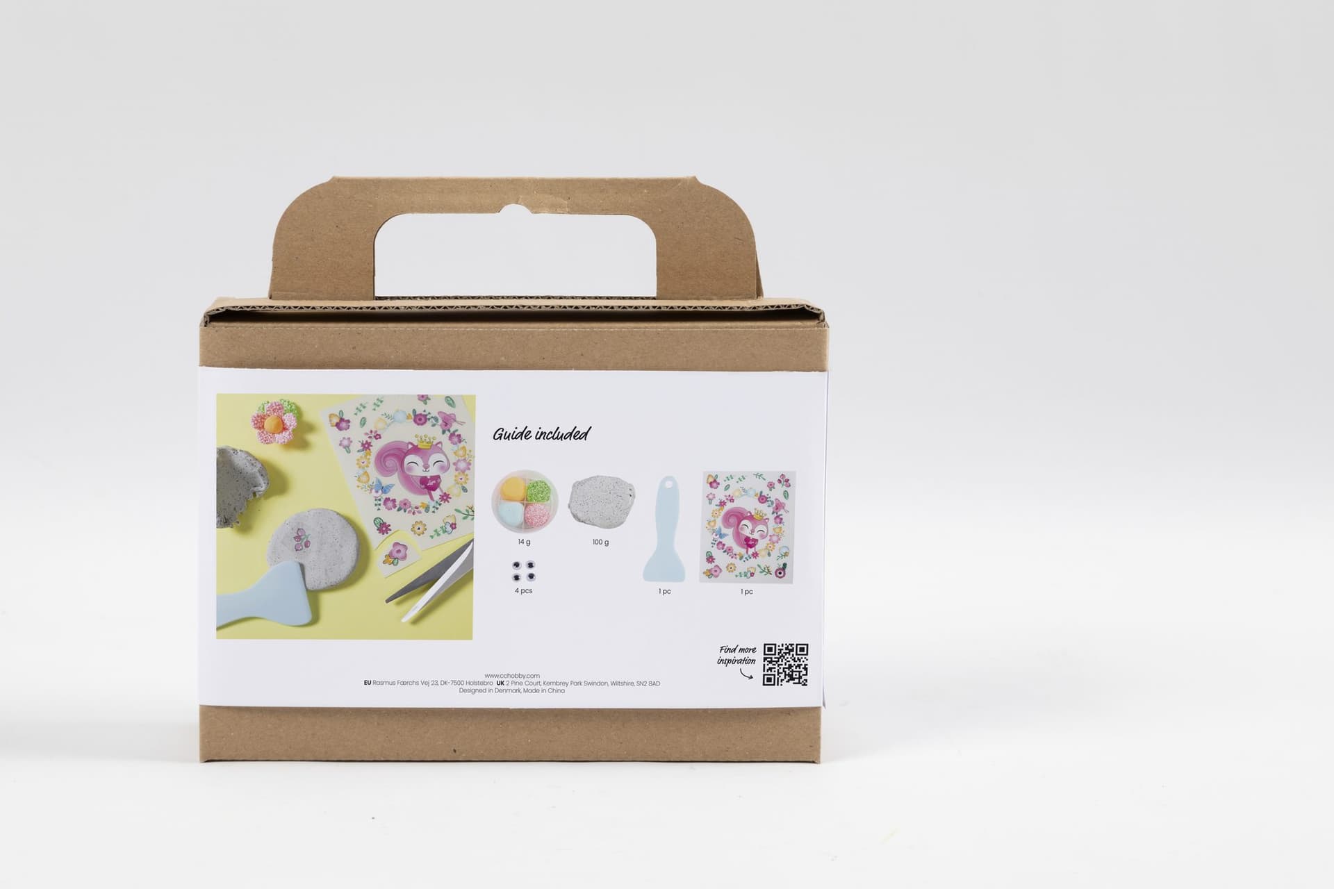 Mini Hobbyset Creativ Company boetseren steen met insect 2