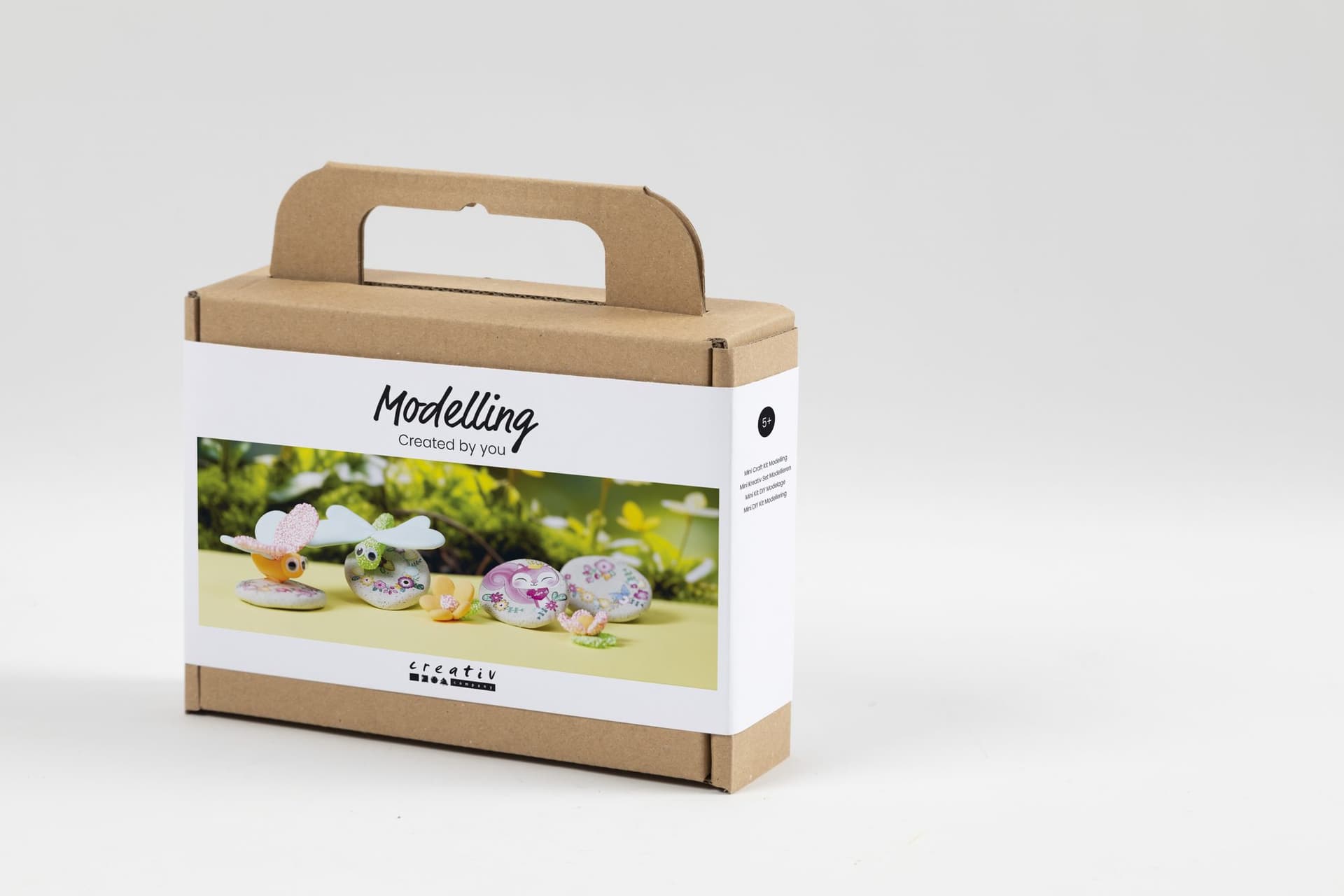 Mini Hobbyset Creativ Company boetseren steen met insect 3