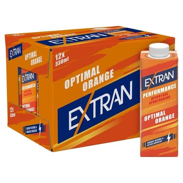 Sportdrank Extran performance orange pak 330ml 2