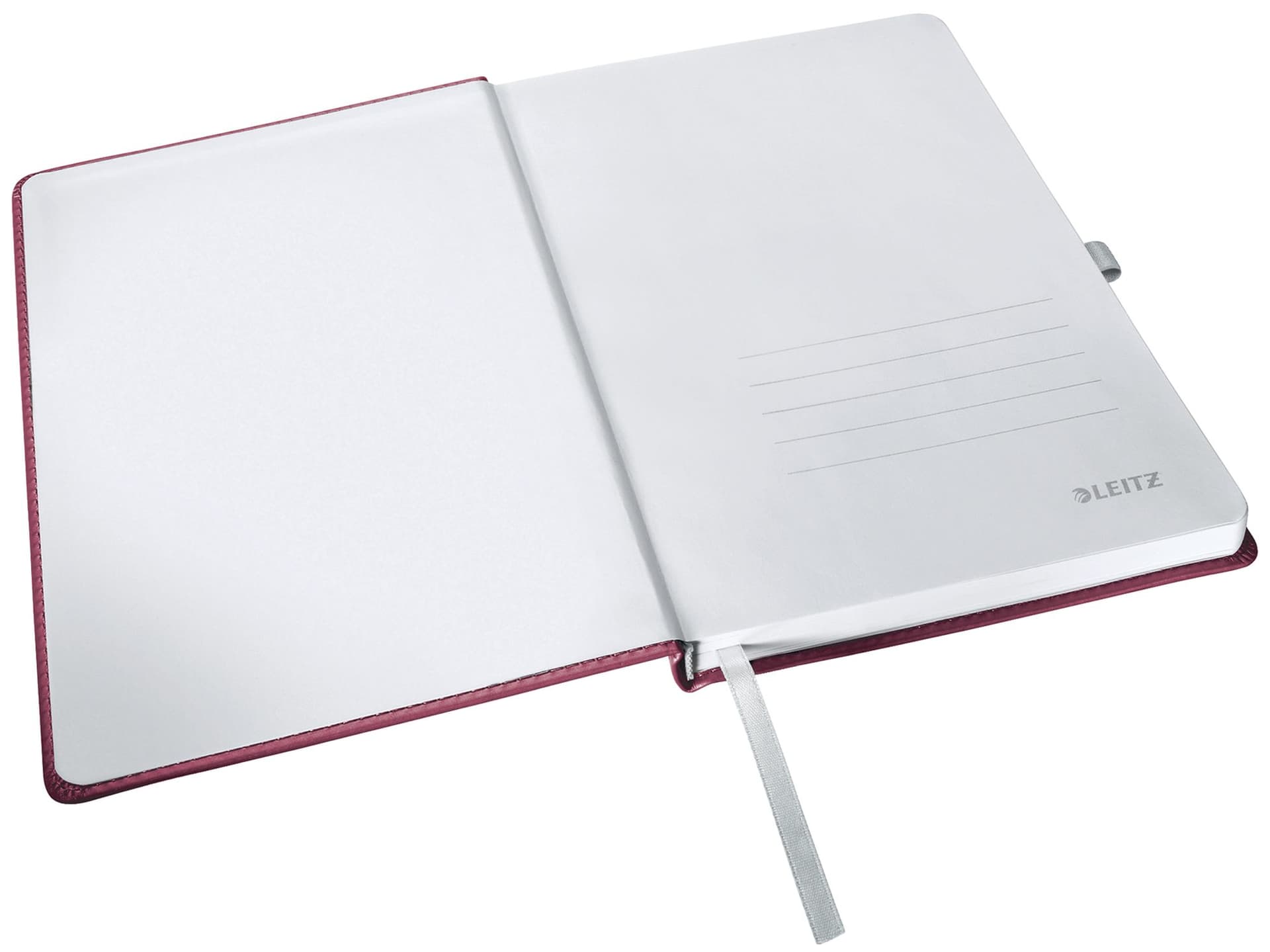 Notitieboek Leitz Style A5 lijn 160 pagina's 100gr rood 3