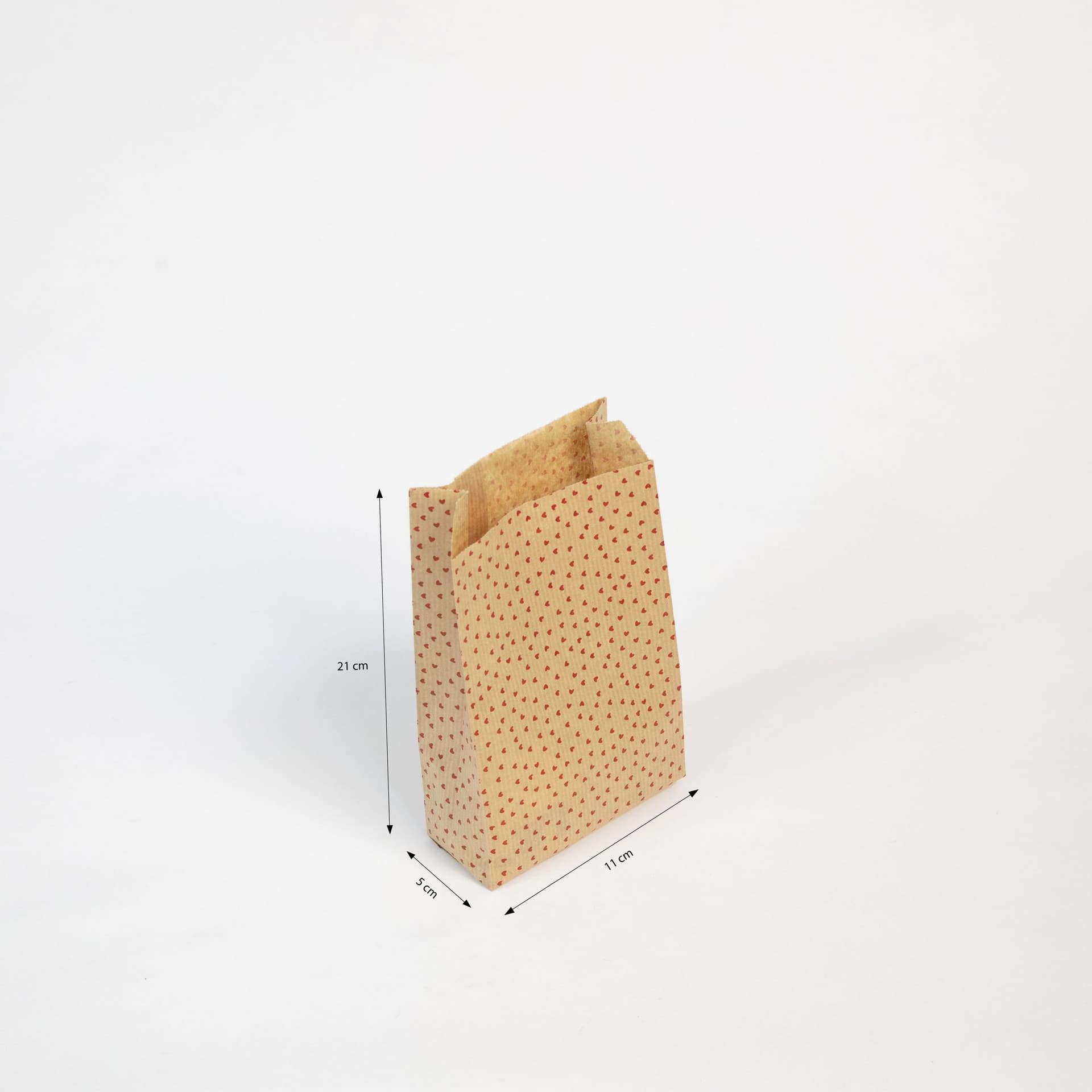 Cadeauzak Clairefontaine 12x24x4.5cm kraft harten 50 stuks 2
