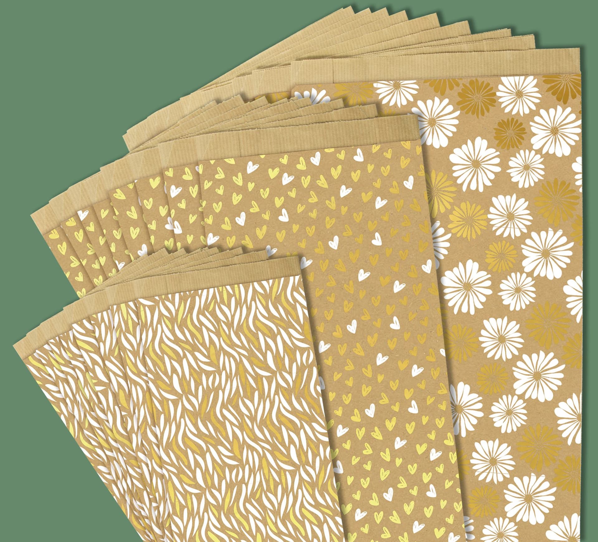 Cadeauzak Claierfontaine 16x30x5cm kraft harten 50 stuks 2