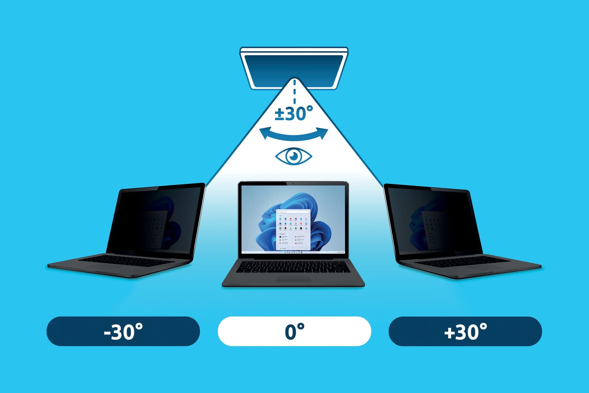 Privacyfilter Kensington 2-weg voor 14" laptops 16:10 2