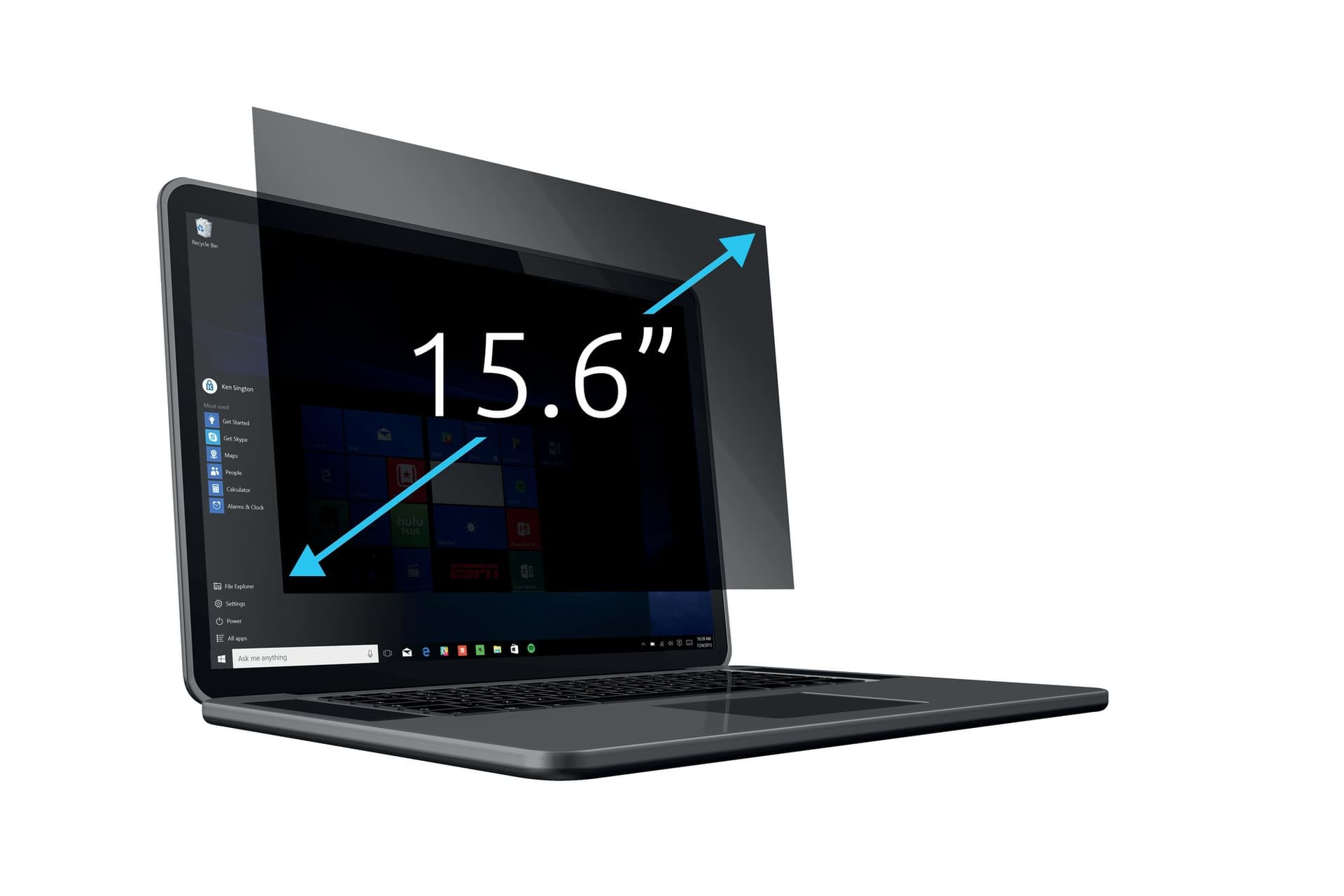 Privacyfilter Kensington 2-weg voor 15.6" laptops 16:9 2