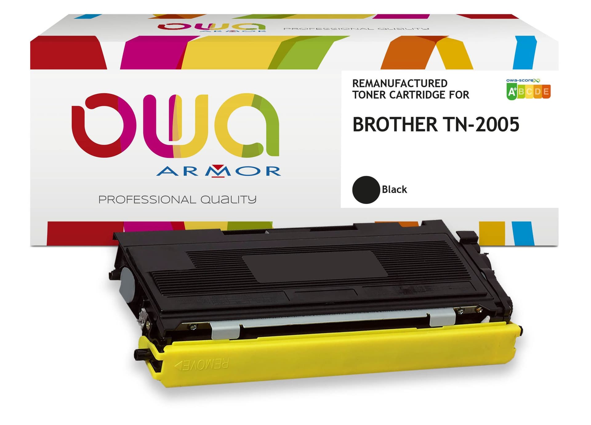 Toner OWA  alternatief tbv Brother TN-2005 zwart jumbo