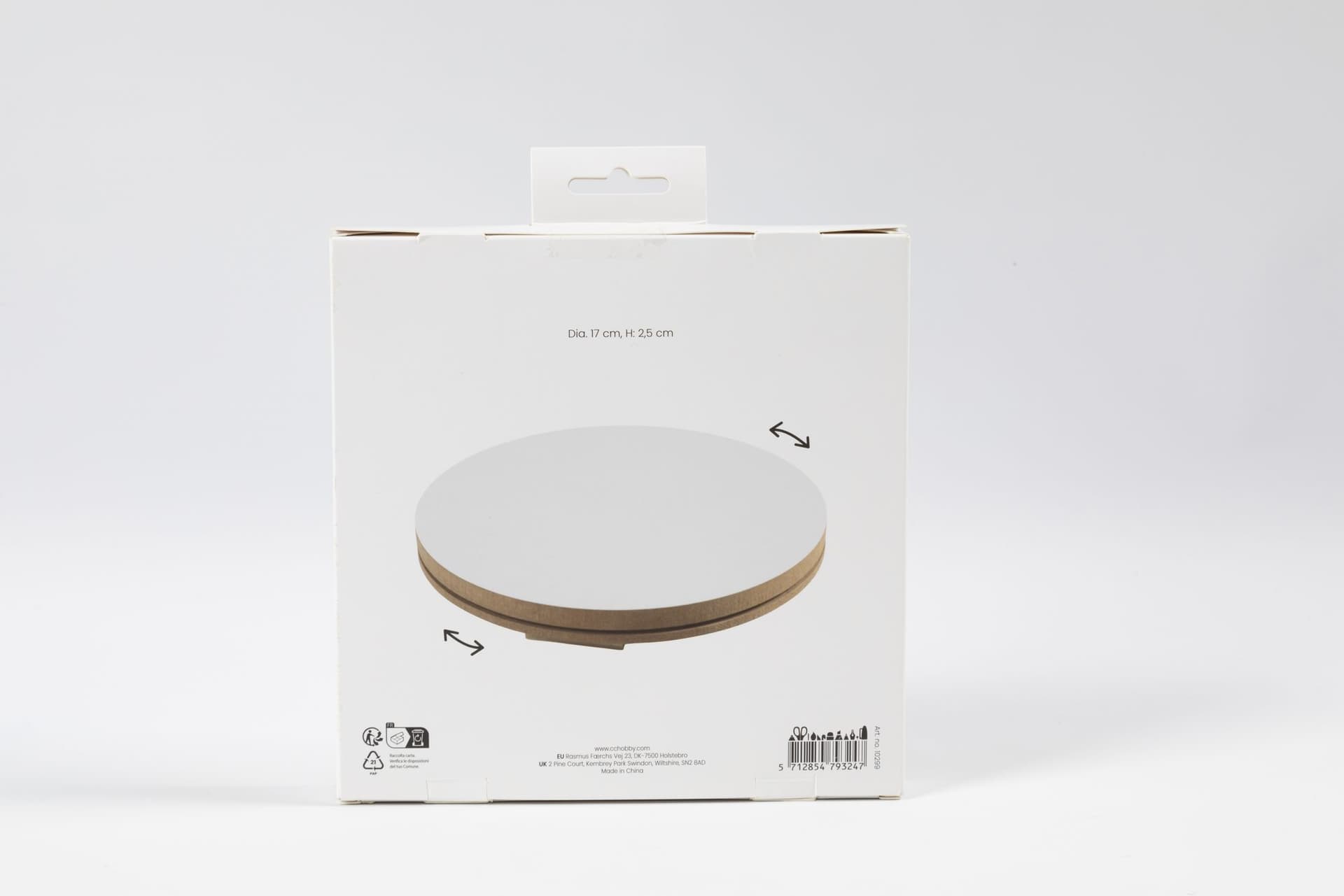 Boetseerschijf Creativ Company MDF 17cm 2