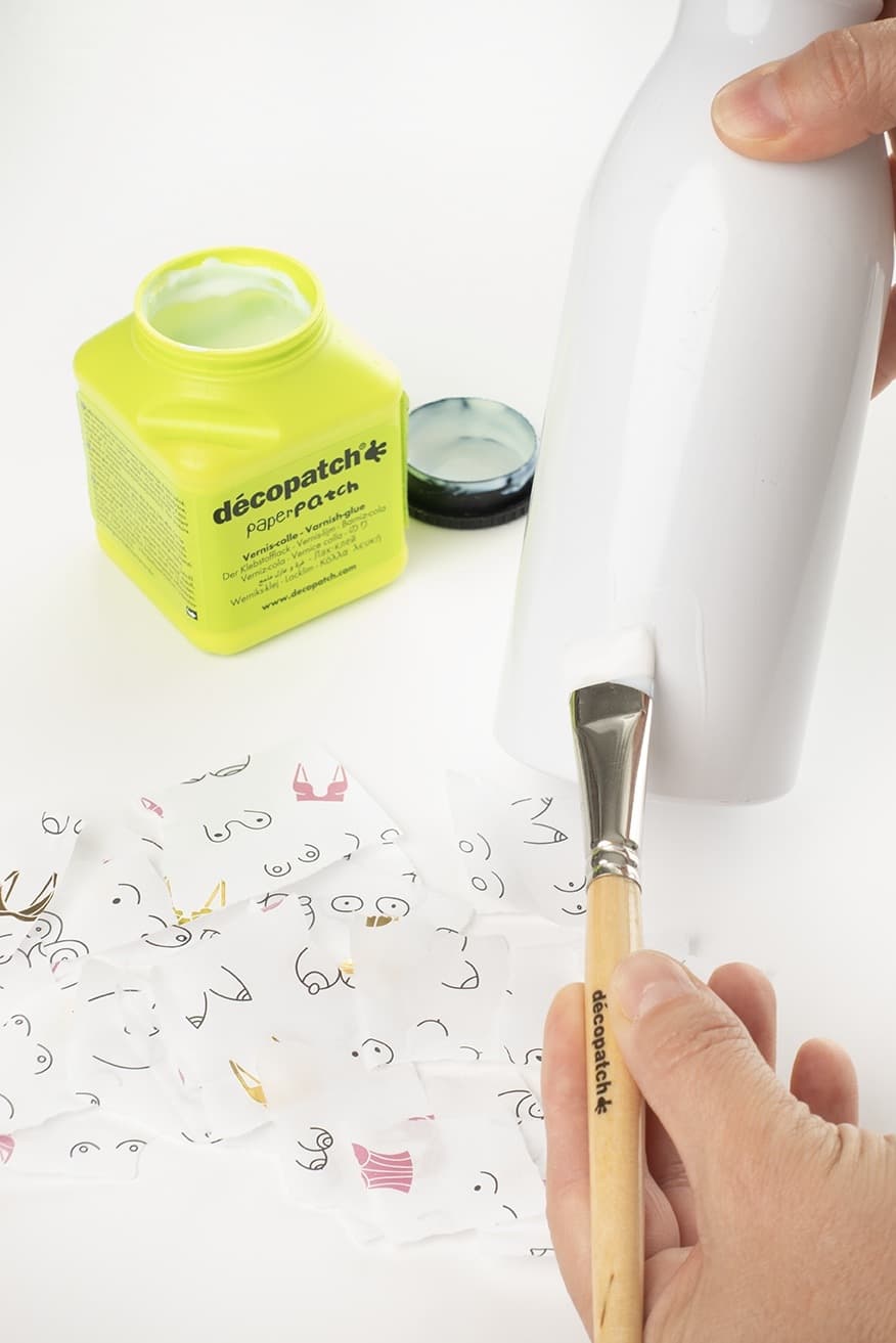 Hobbypapier Décopatch 30x40cm set à 4 vel thema Ode aan de vrouw 2