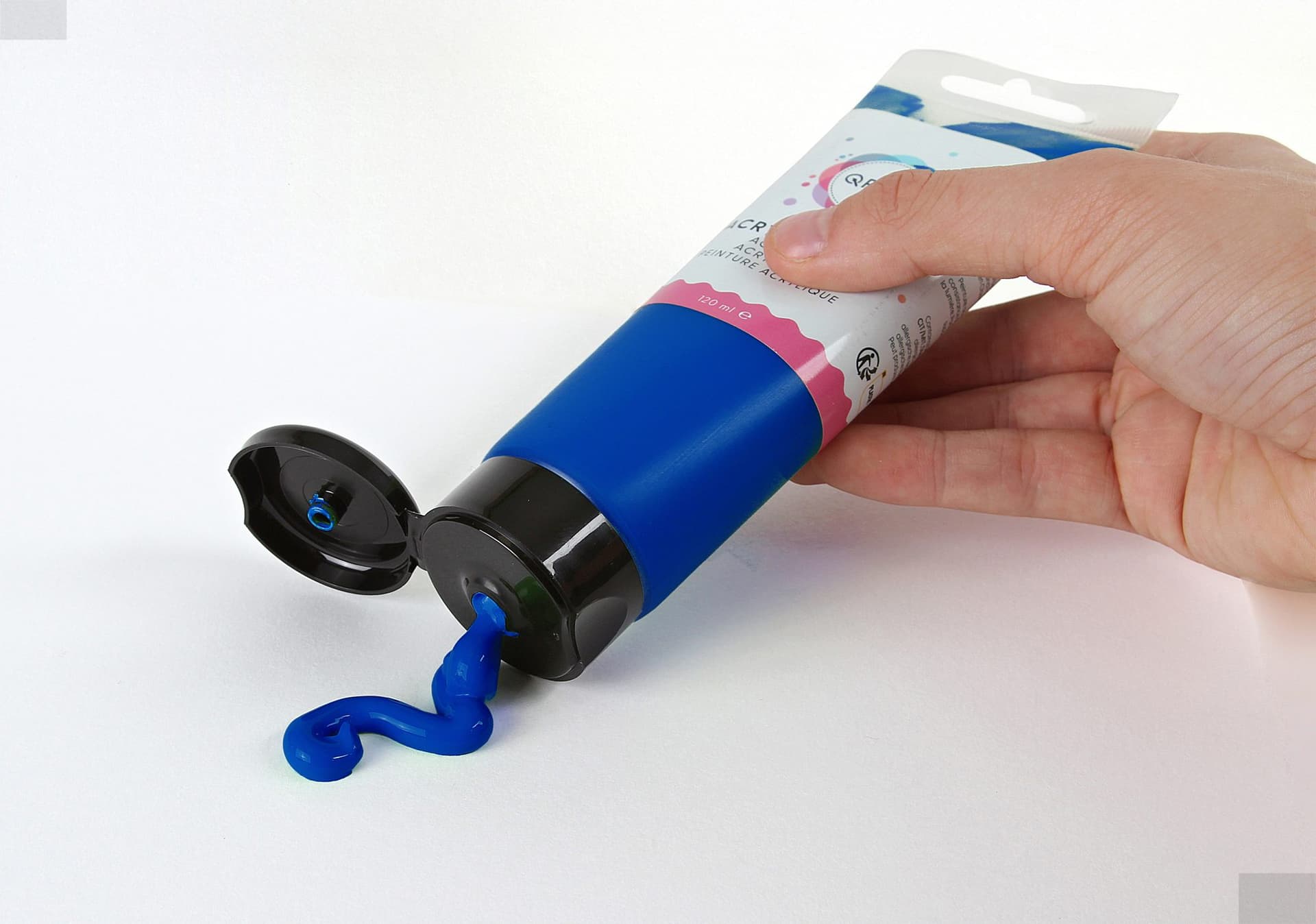 Acrylverf Qrea 120 ml phtalo blauw 2
