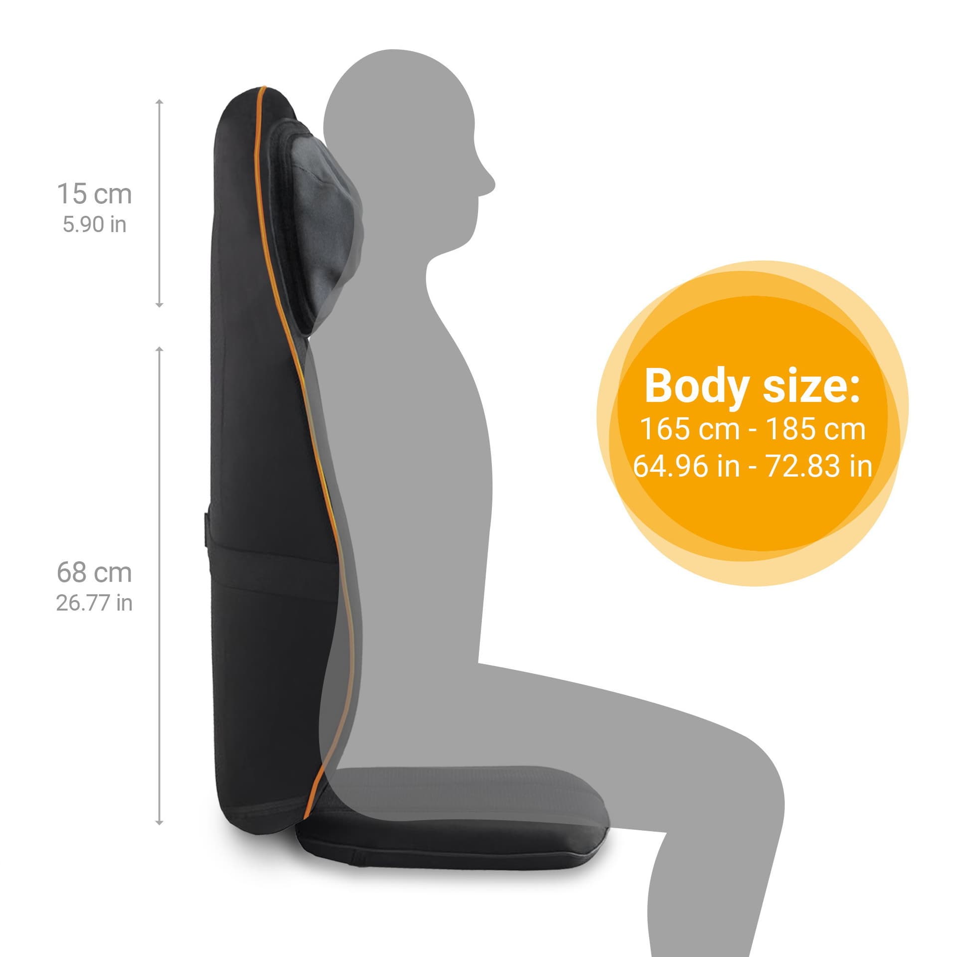 Shiatsu massagekussen Medisana MCN 2