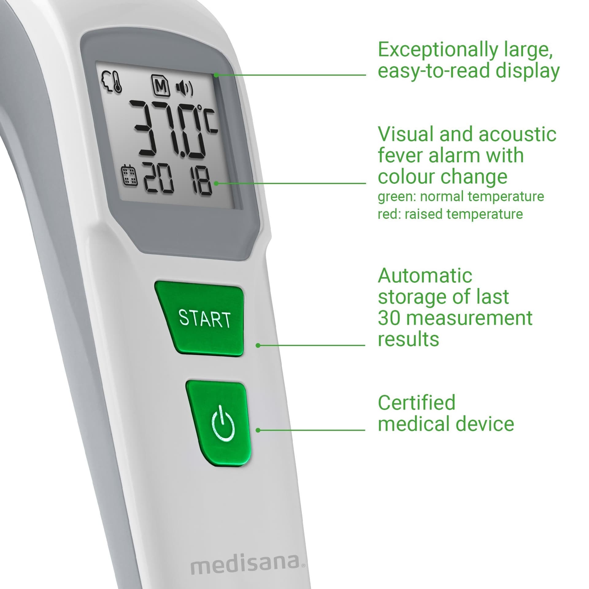 Thermometer Medisana Multifunctioneel infrarood TM 760 4