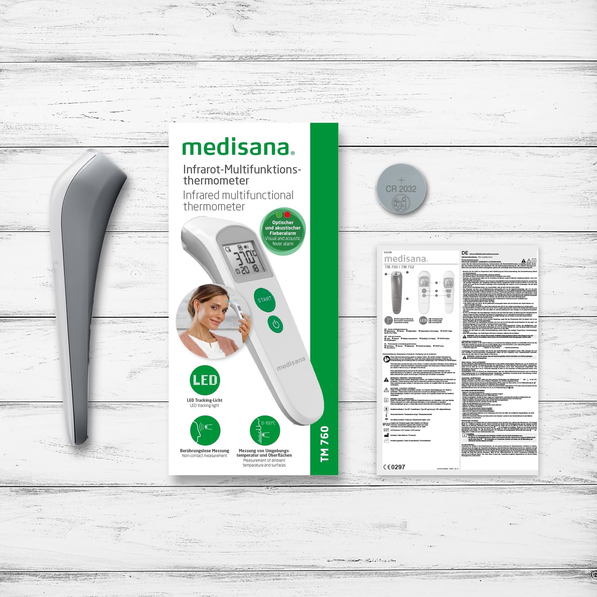 Thermometer Medisana Multifunctioneel infrarood TM 760 7