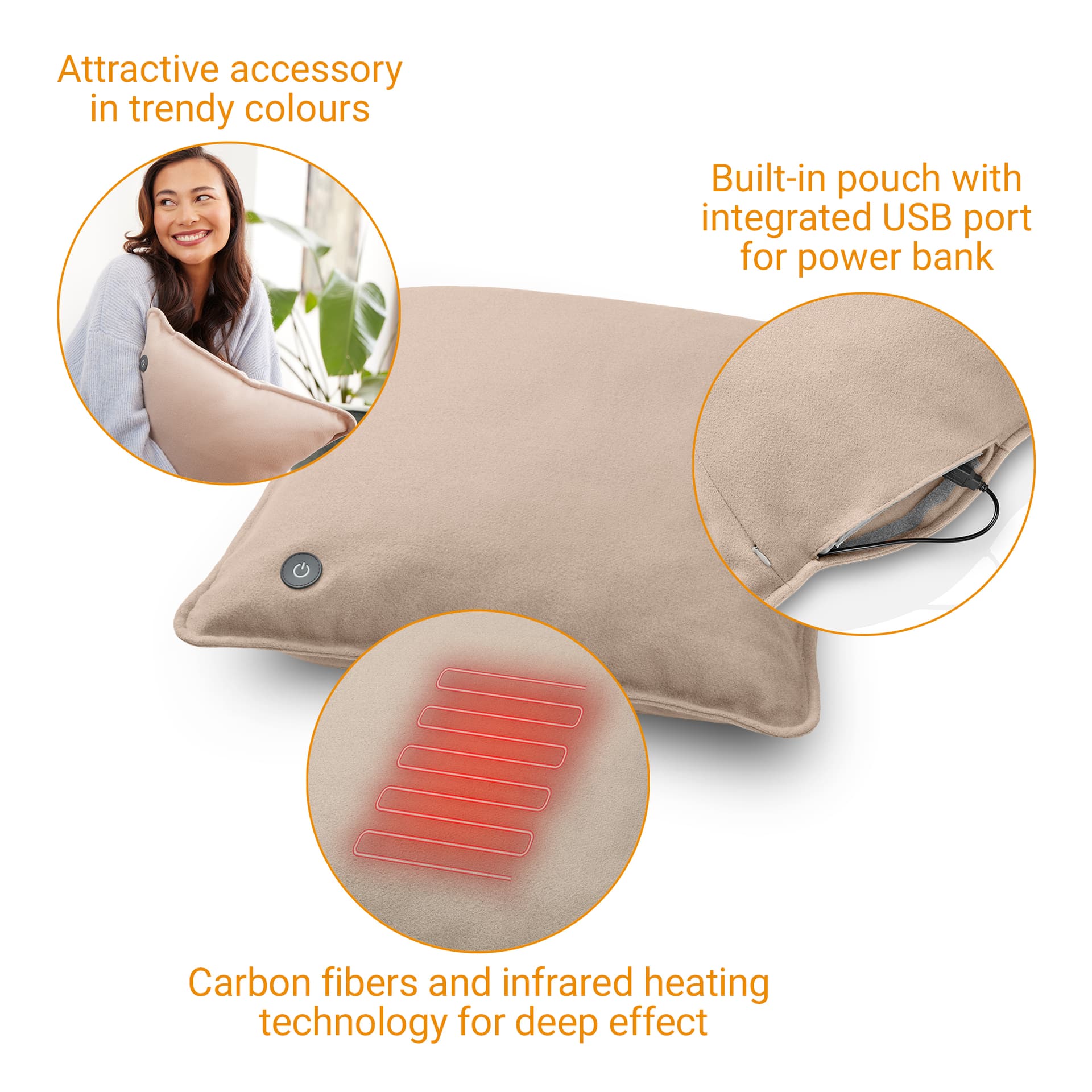 Warmtekussen Medisana HC 200 beige 3