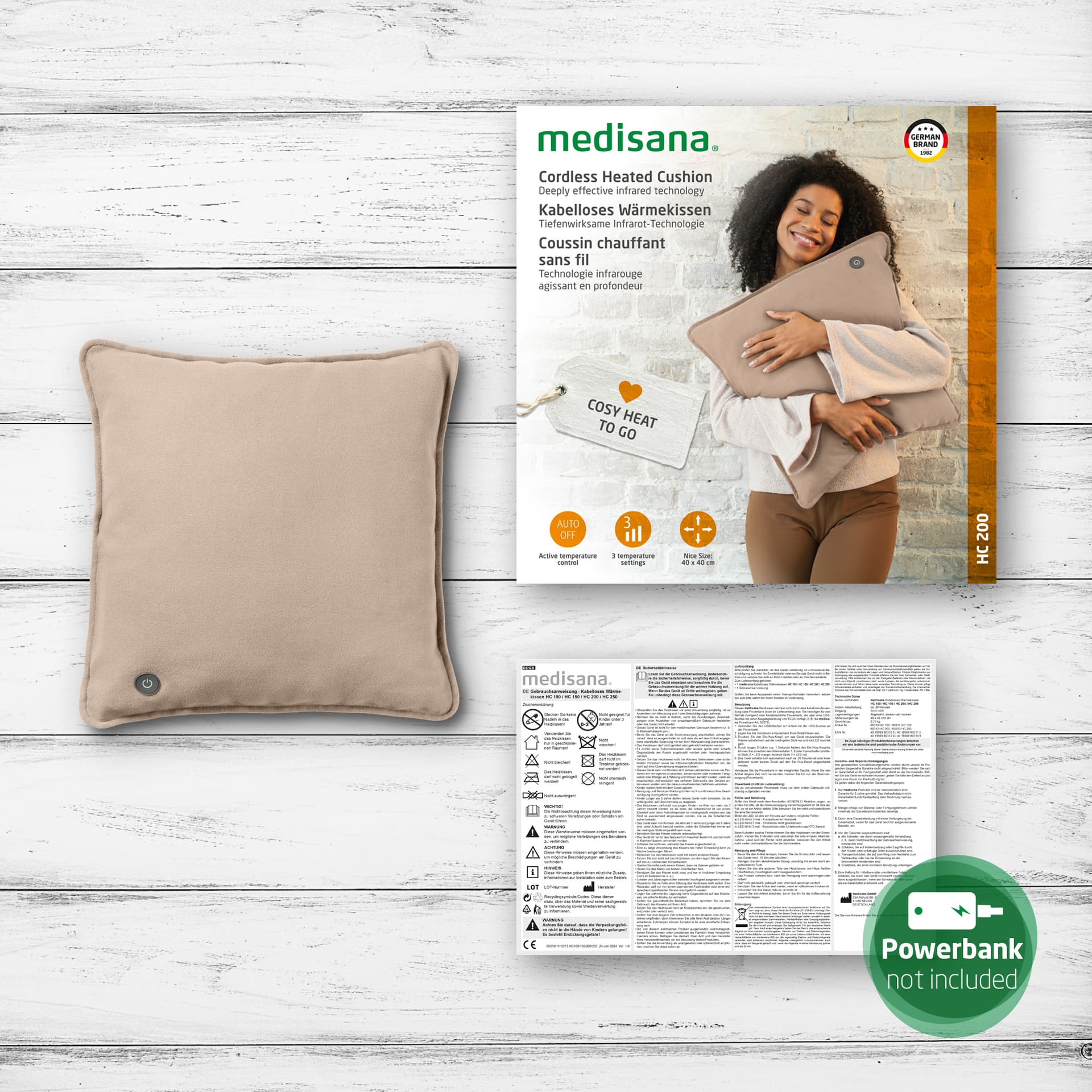 Warmtekussen Medisana HC 200 beige 6