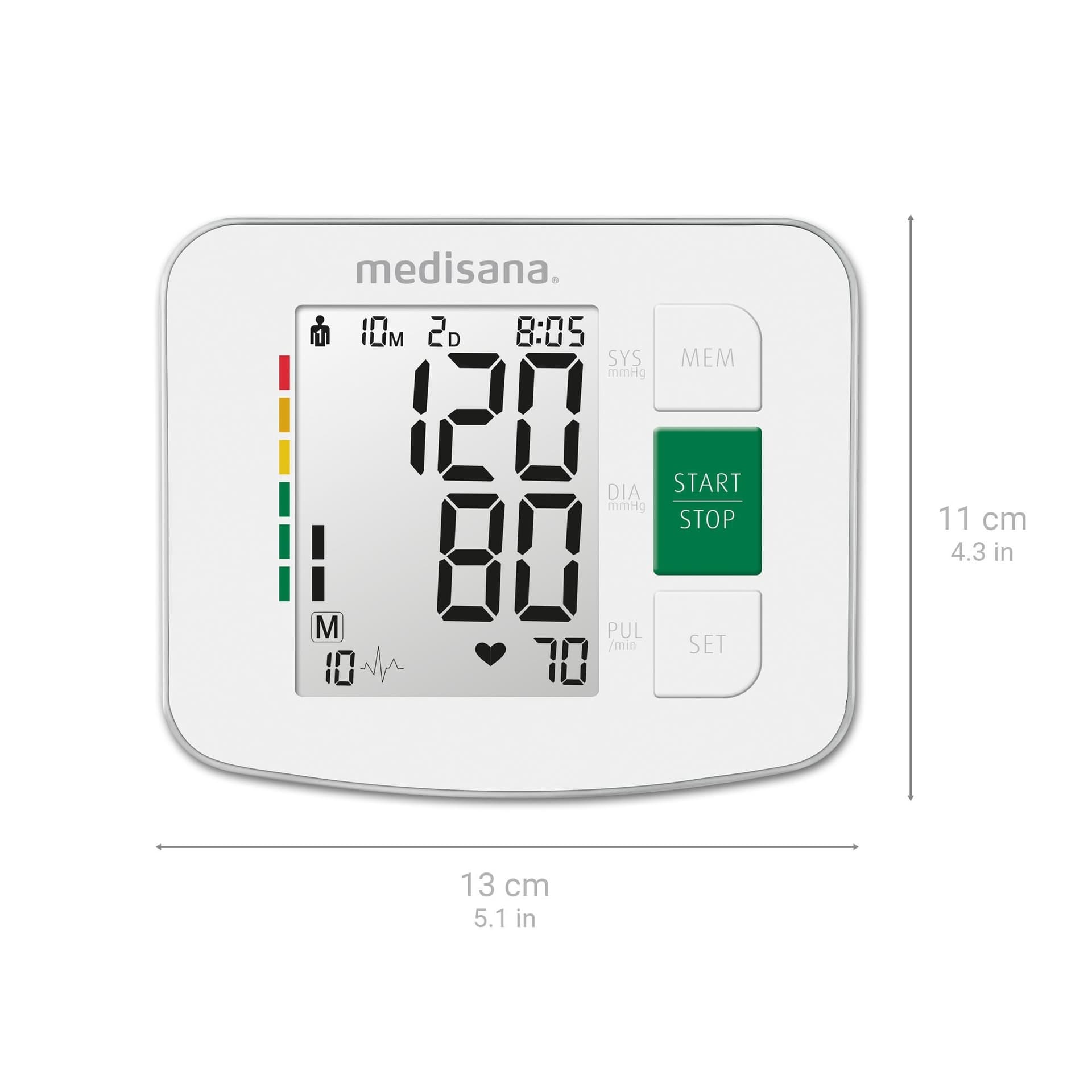 Bovenarmbloeddrukmeter Medisana BU 512 2