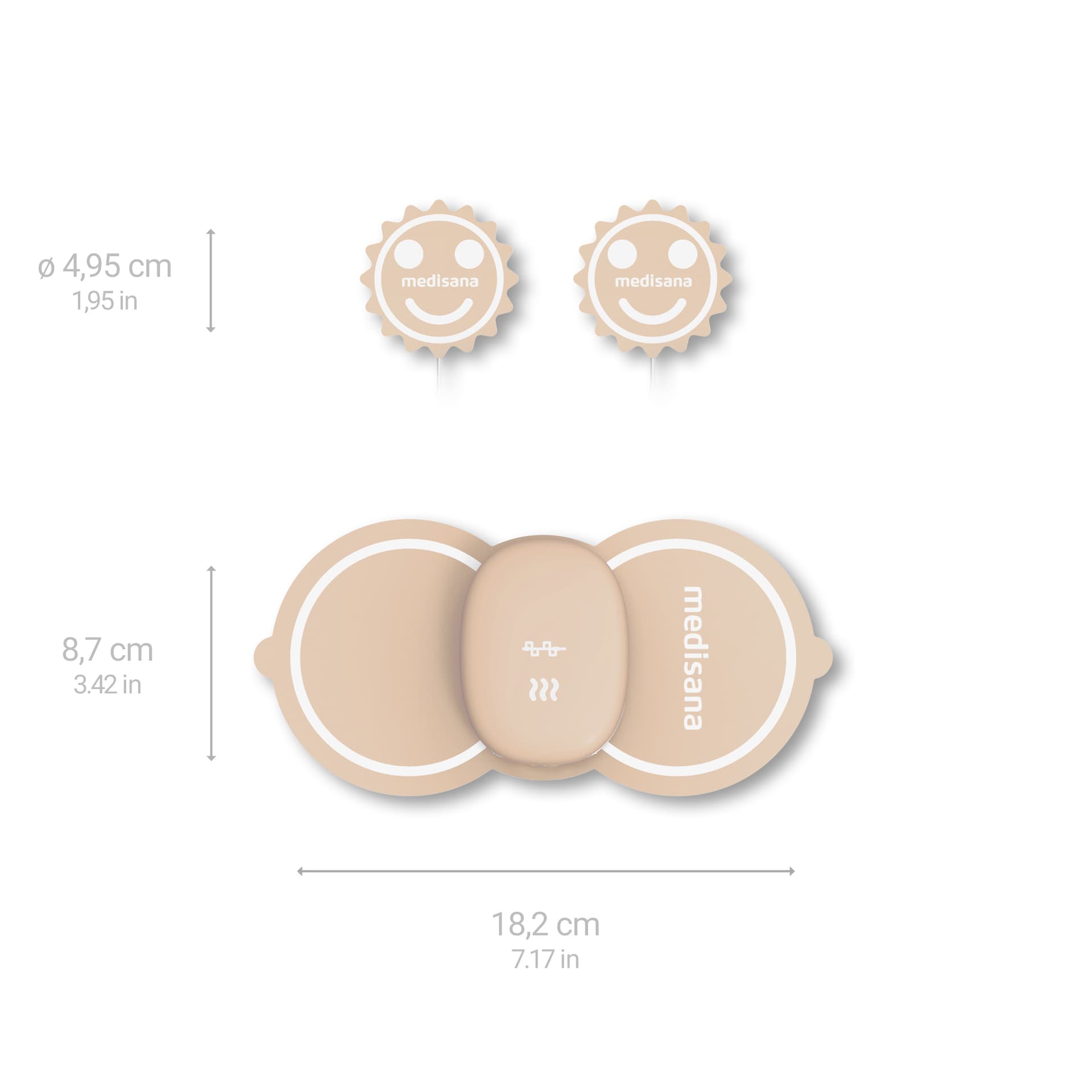 Menstruatiepijn verzachter Medisana TT 250 2