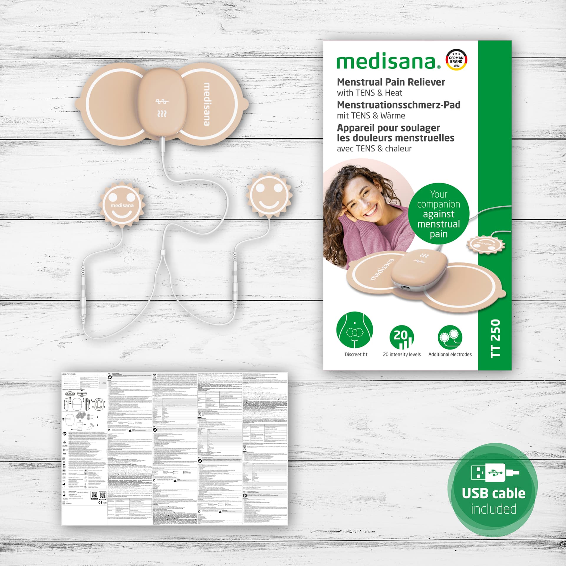 Menstruatiepijn verzachter Medisana TT 250 6