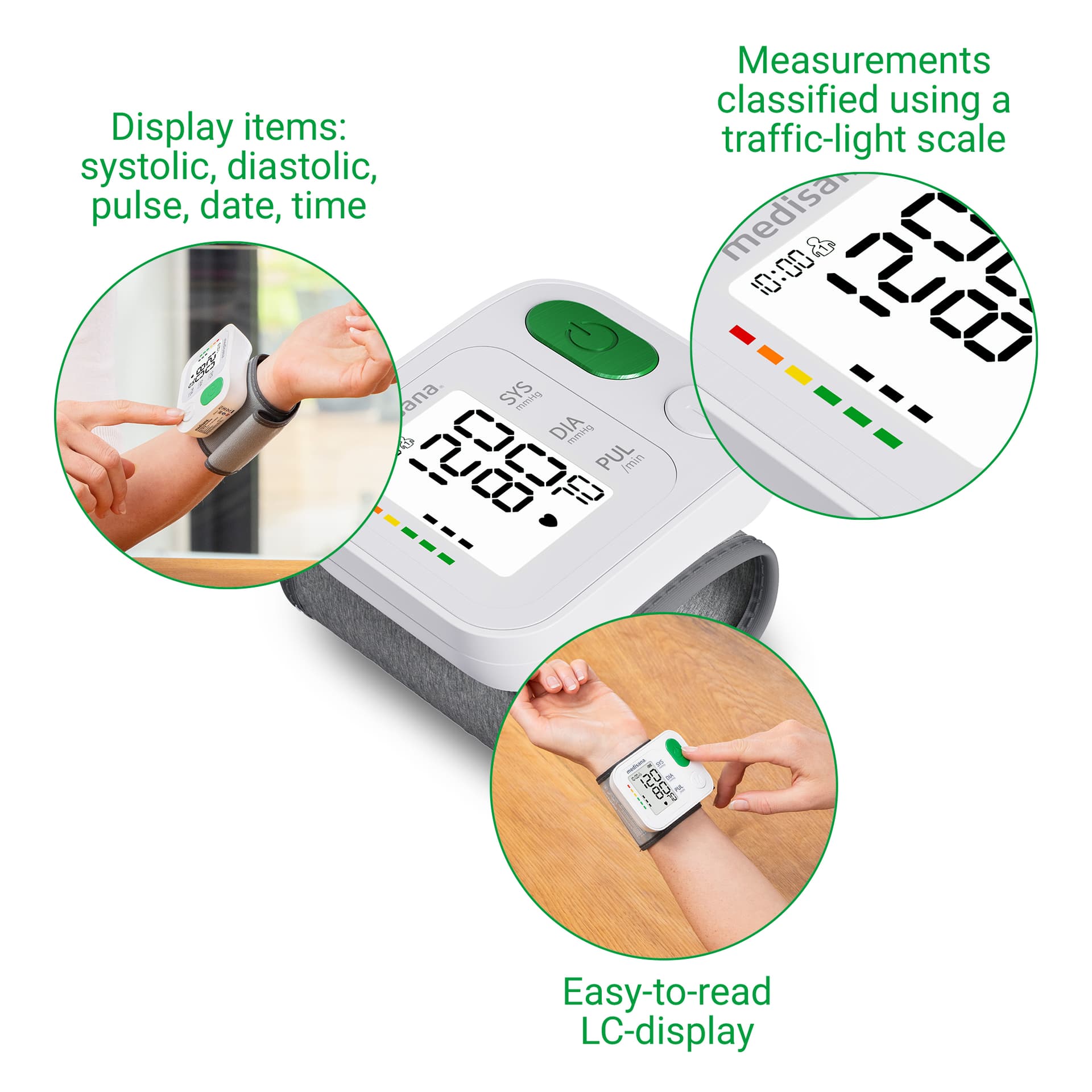 Polsbloeddrukmeter Medisana BW 345 3
