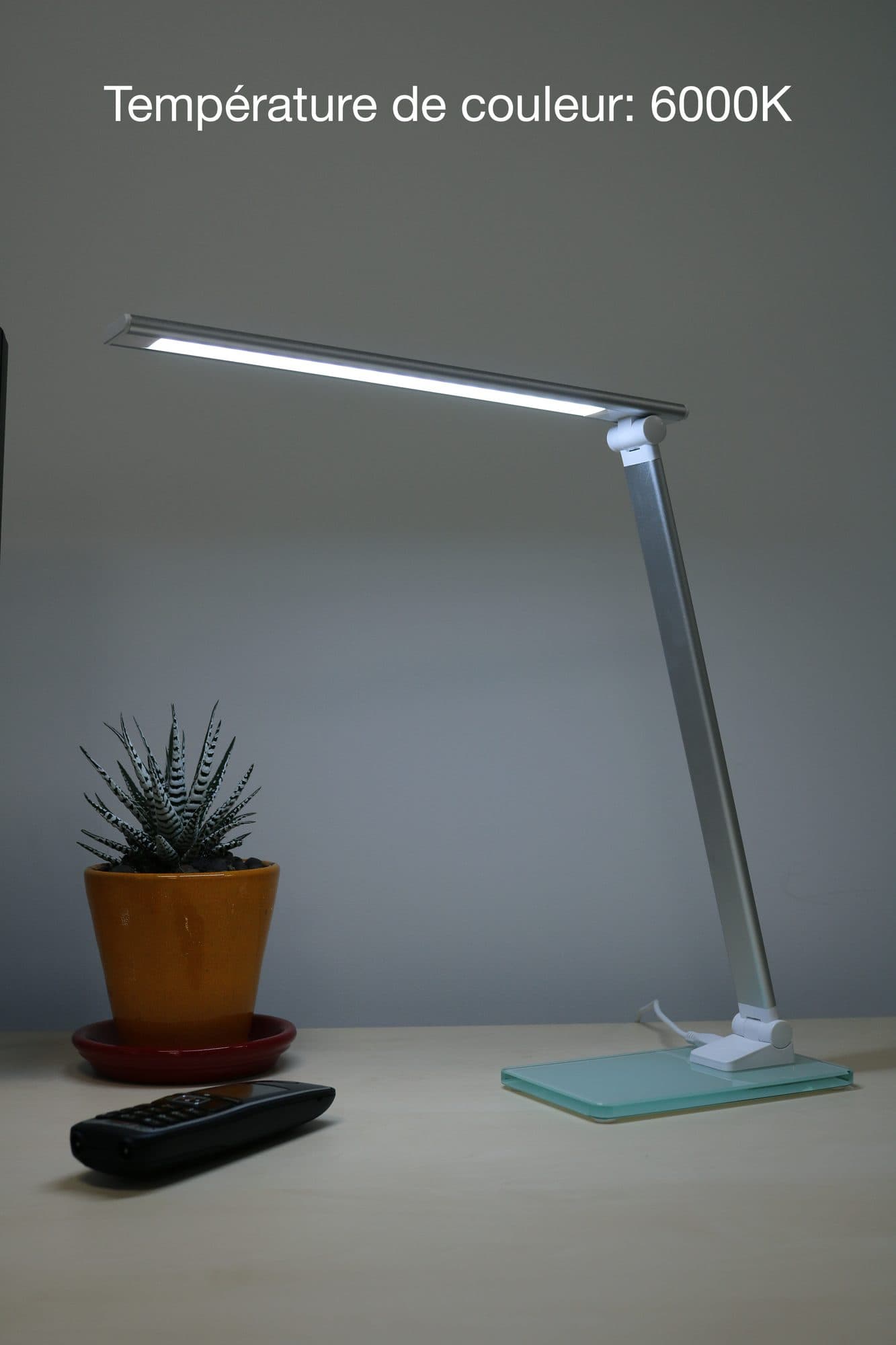 Bureaulamp Unilux Popy led wit 15