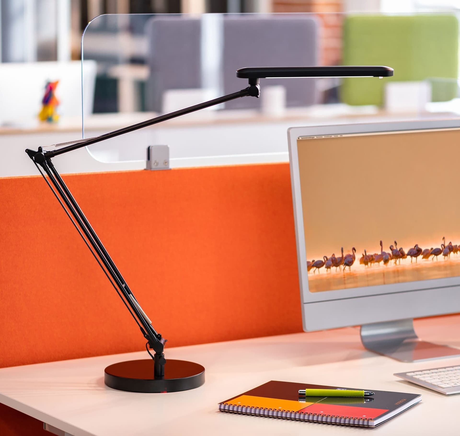 Bureaulamp Unilux Mamboled 2.0 led zwart 4