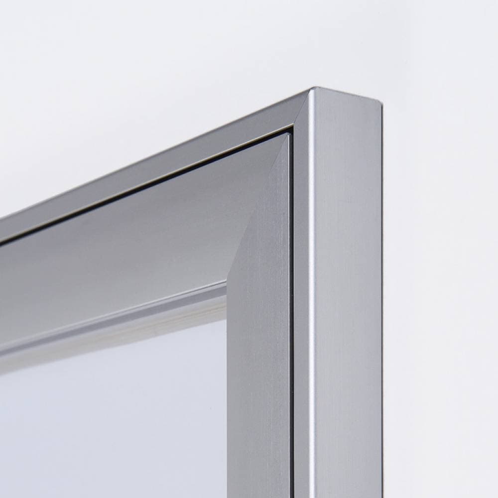 Vitrinebord Quantore luxe 8x A4 B1 gecertificeerd zilver 2