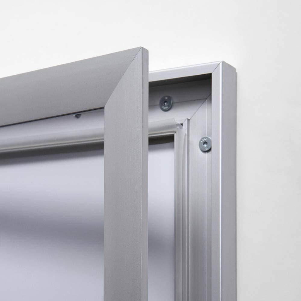 Vitrinebord Quantore luxe 8x A4 B1 gecertificeerd zilver 4