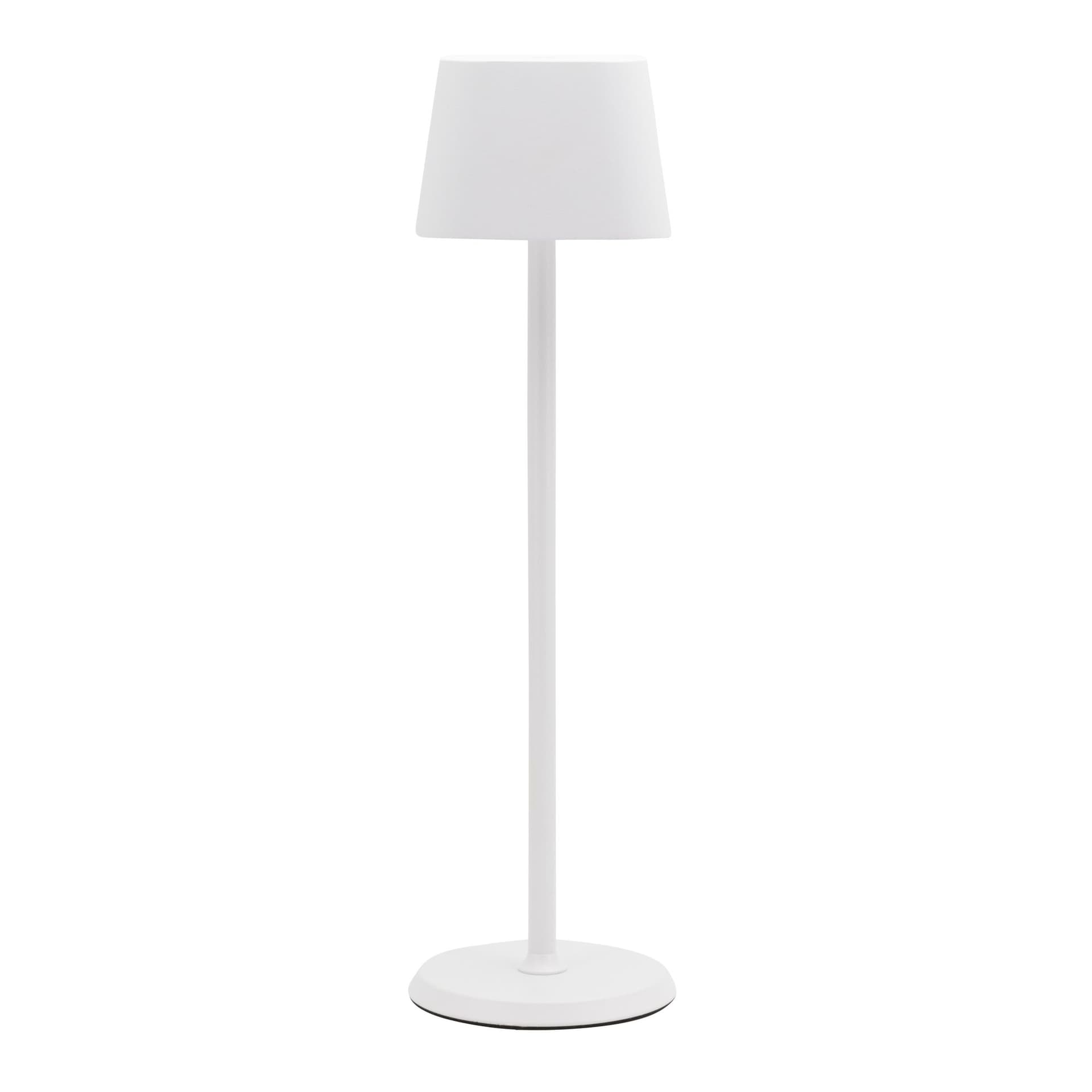 Tafellamp Securit Georgina LED oplaadbaar dimbaar wit