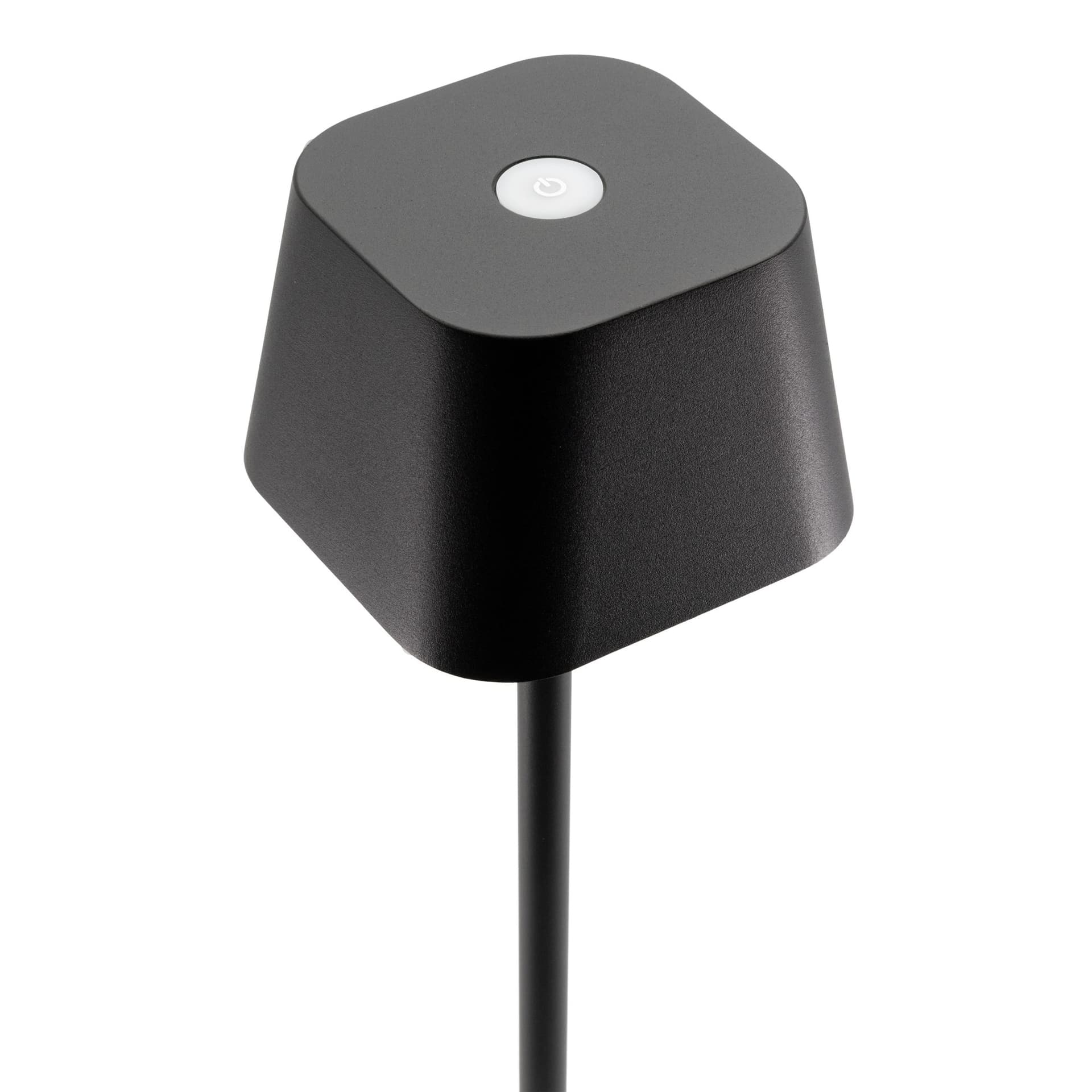 Tafellamp Securit Georgina LED oplaadbaar dimbaar zwart 2