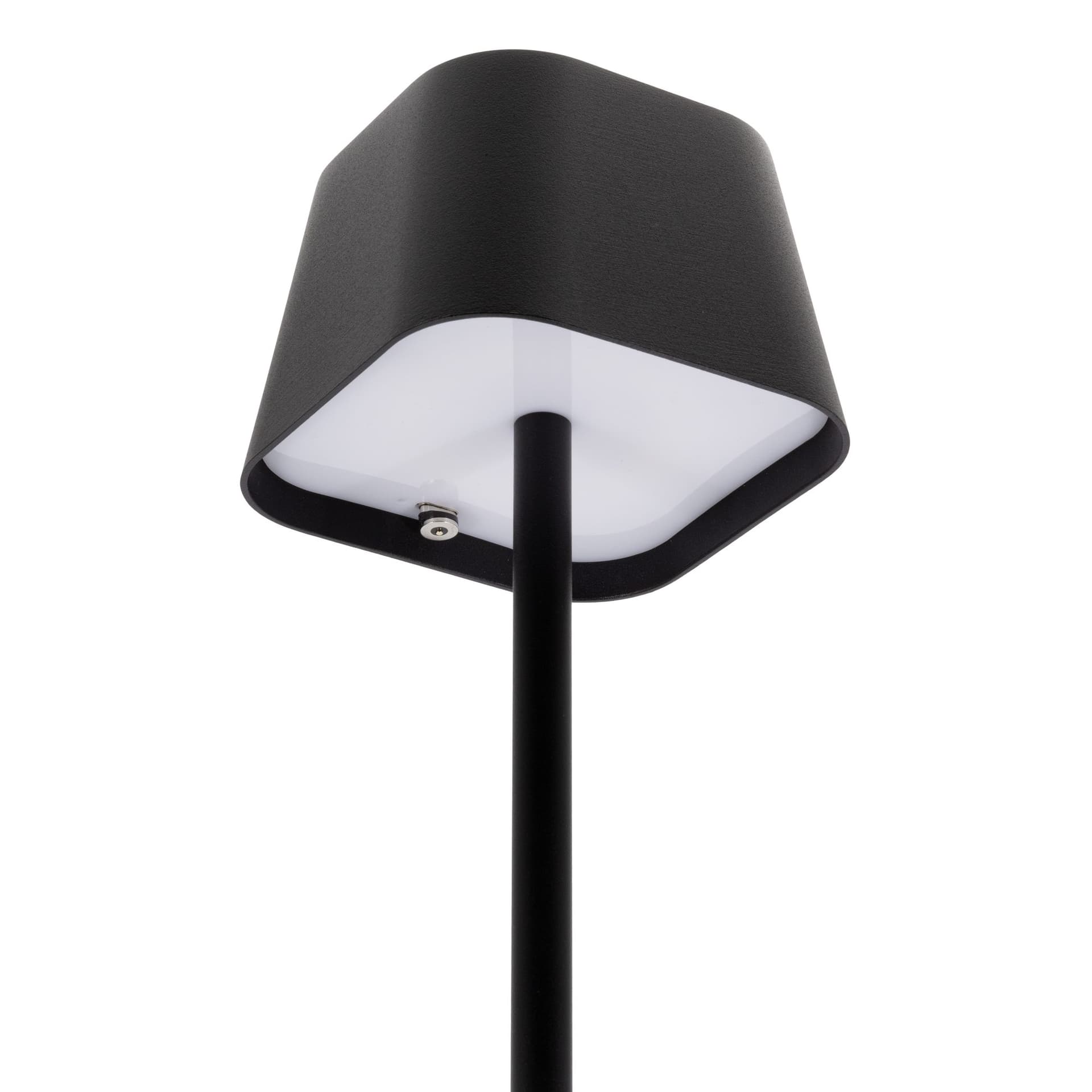 Tafellamp Securit Georgina LED oplaadbaar dimbaar zwart 4