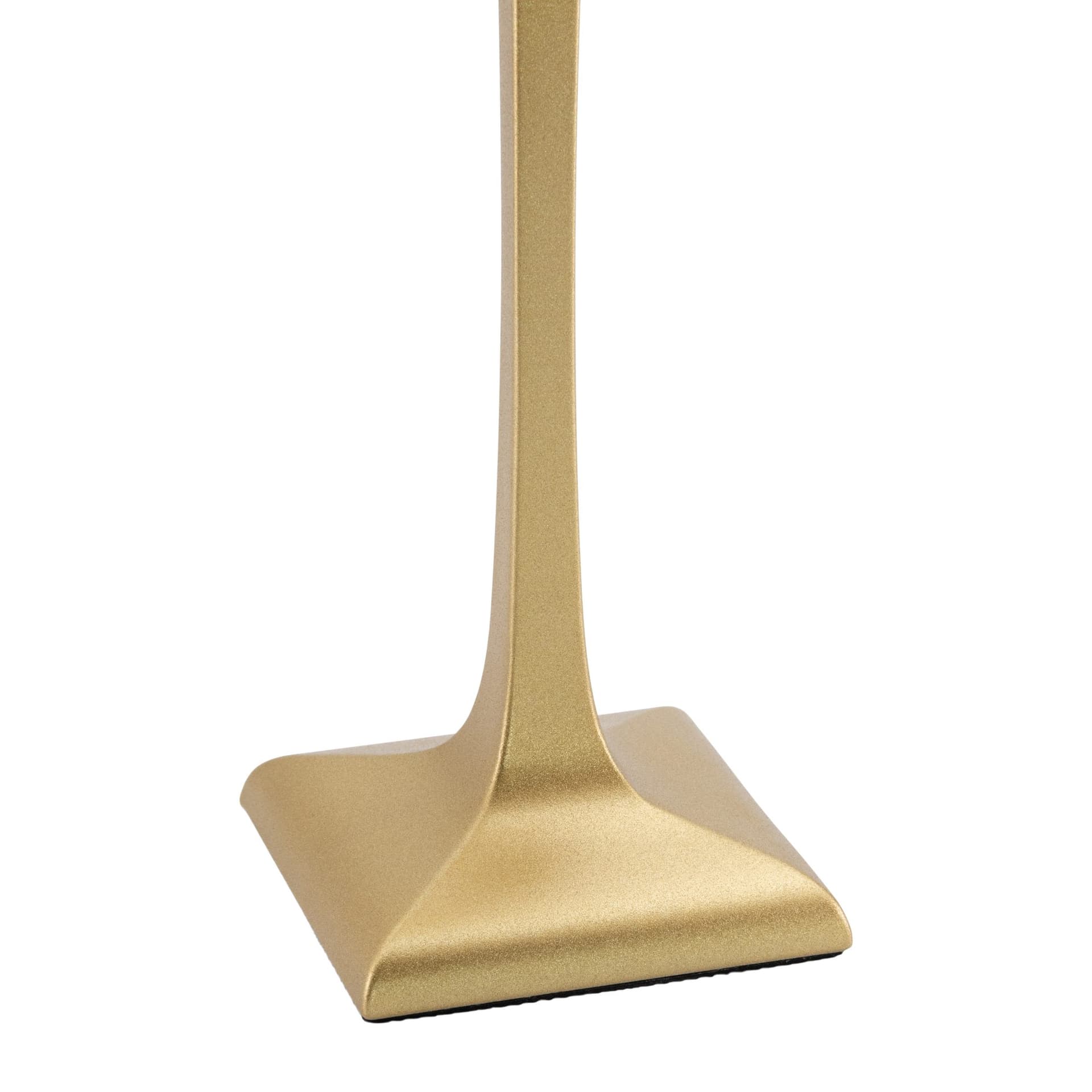 Tafellamp Securit Roma LED oplaadbaar dimbaar zwart-goud 3