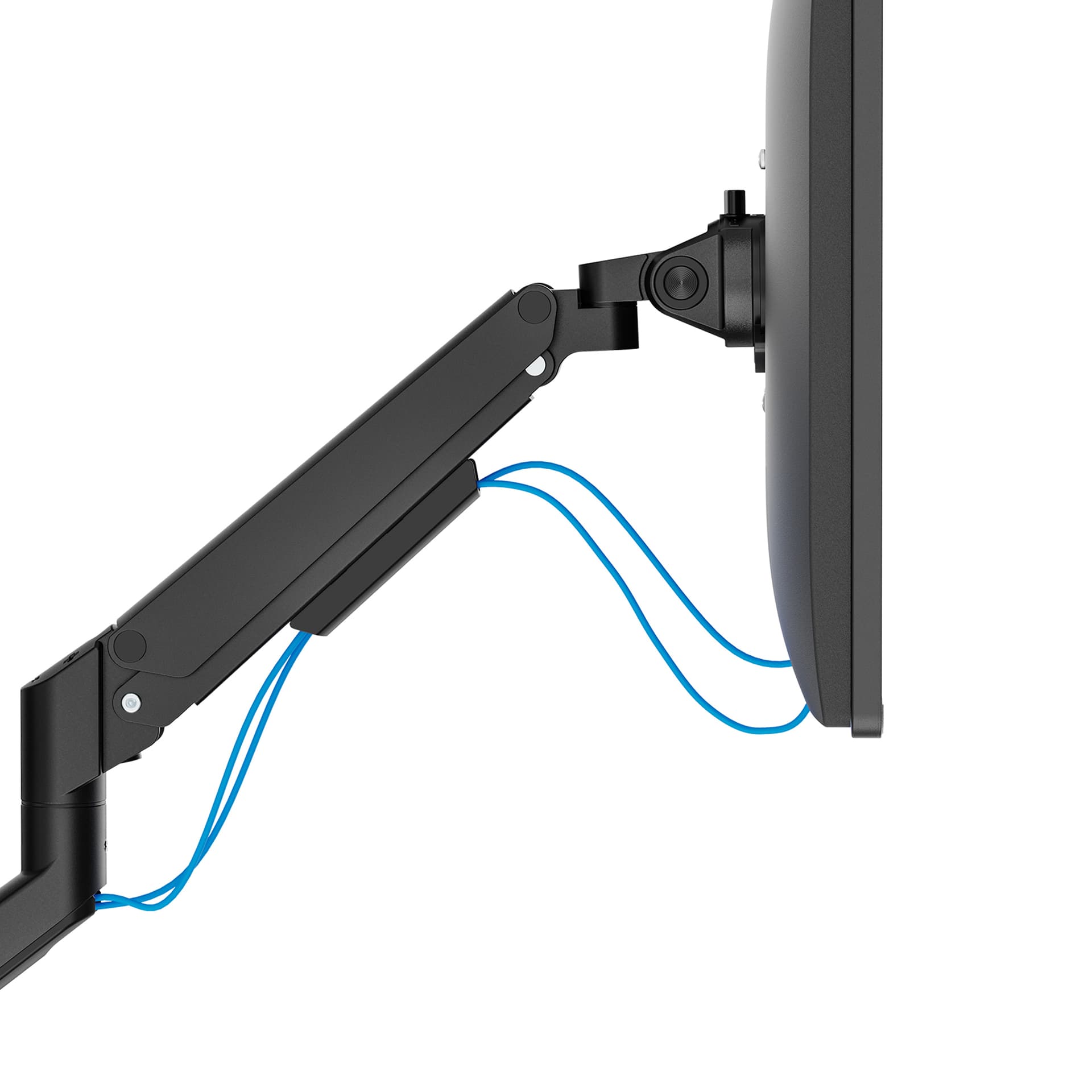 Monitorarm Neomounts NEXT Slim dual 17-32" zwart 9