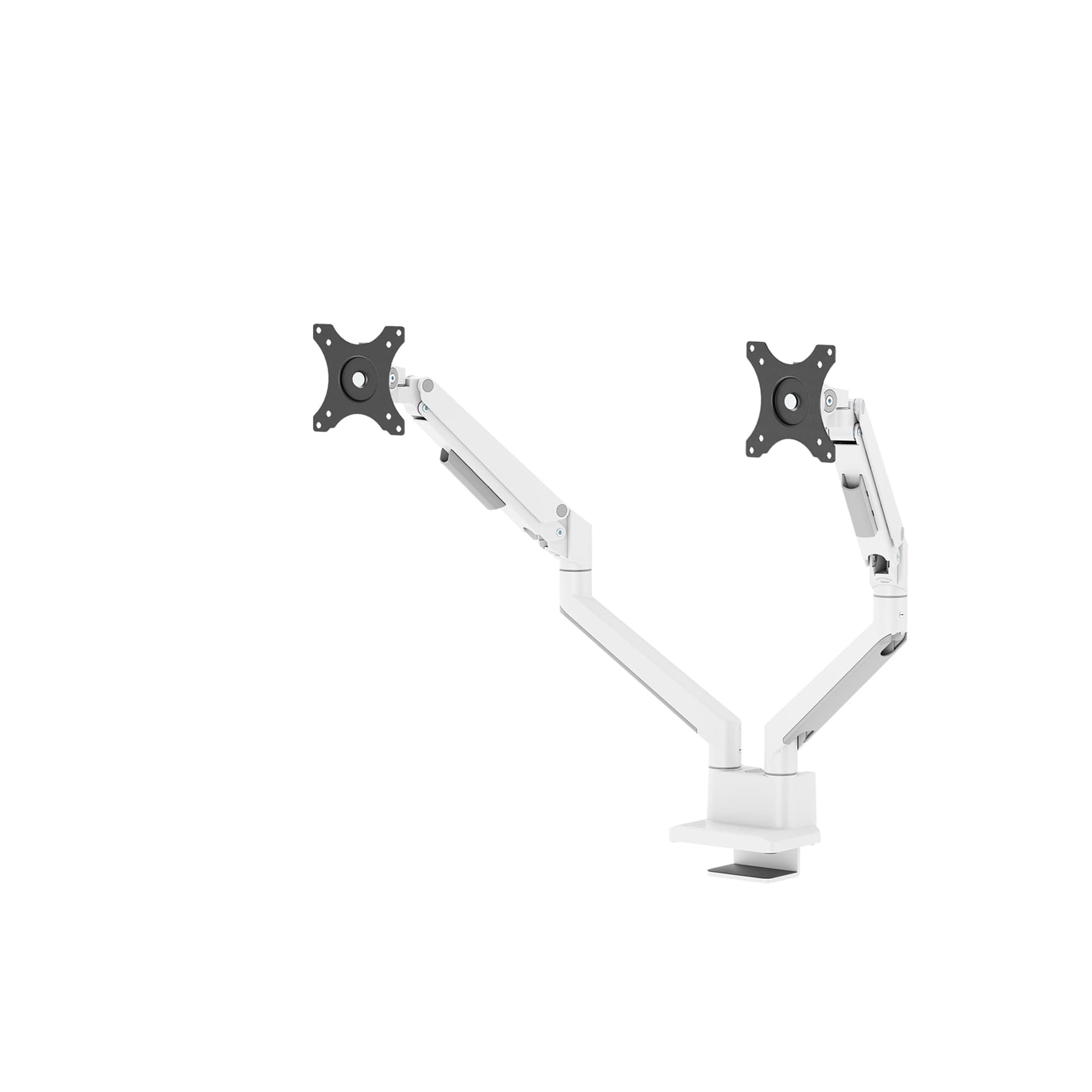 Monitorarm Neomounts NEXT Slim dual 17-32" wit 2