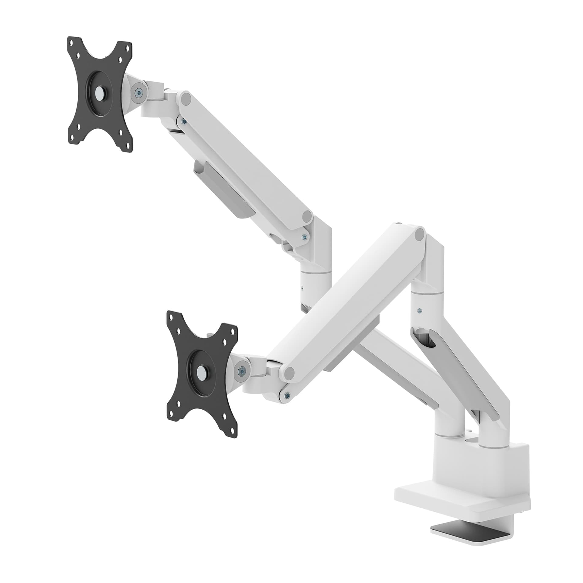 Monitorarm Neomounts NEXT Slim dual 17-32" wit 3