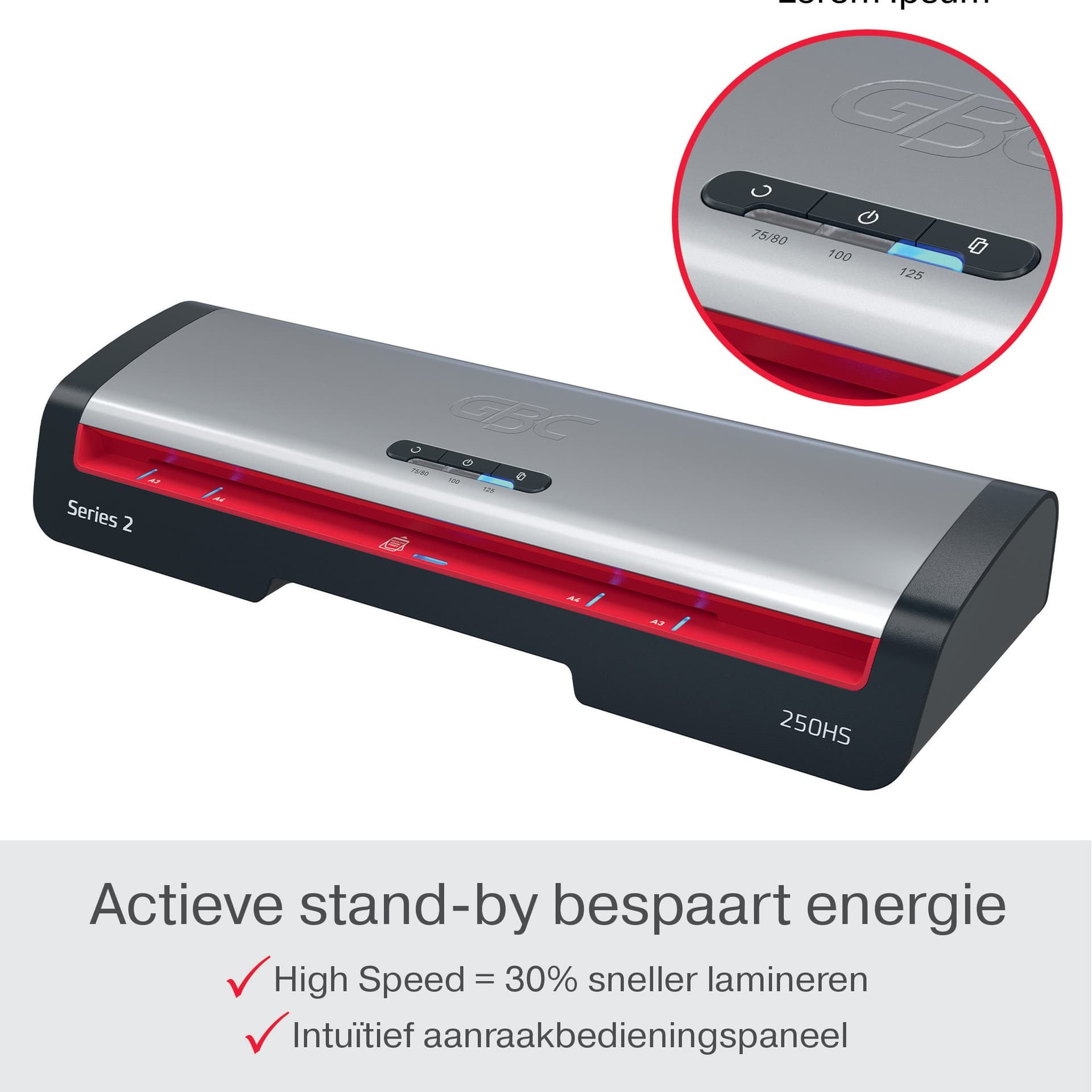 Lamineermachine GBC 250HS Office A3 6