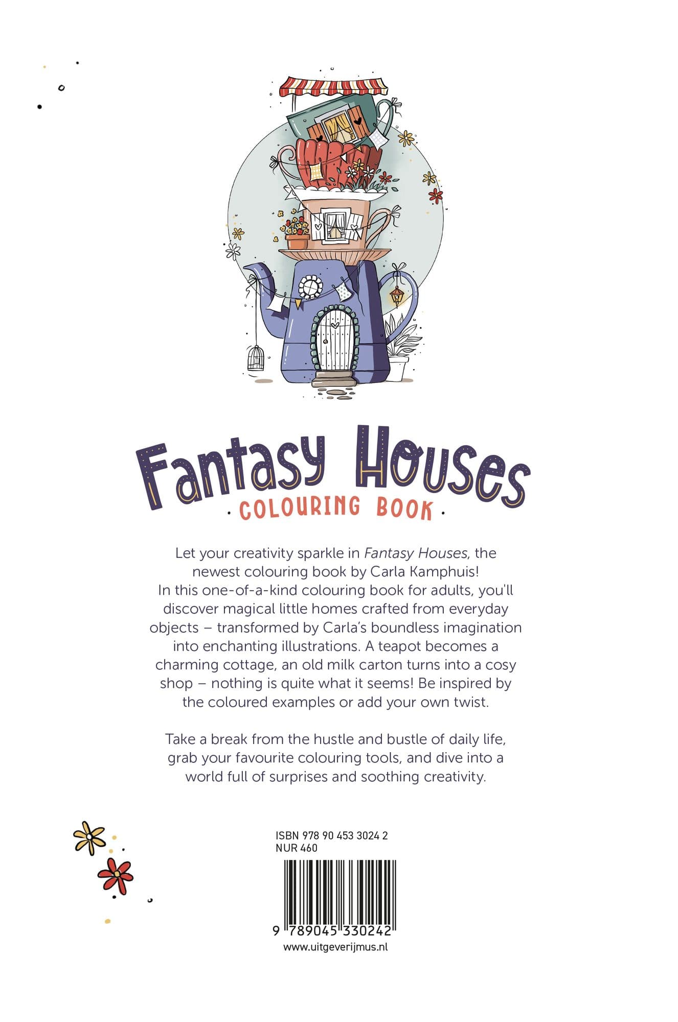 Kleurboek MUS Fantasy Houses 3