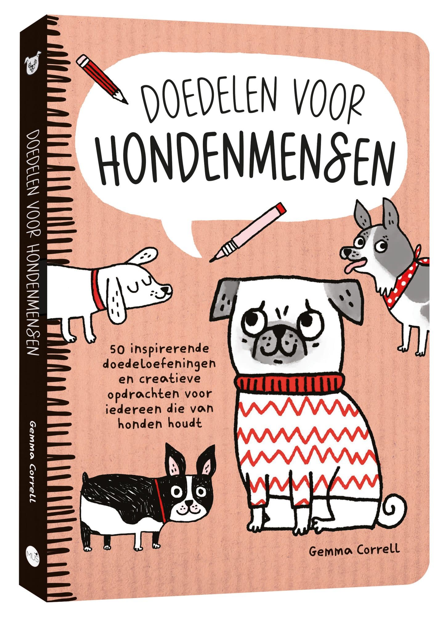 Kleurboek MUS Doedelen voor hondenmensen 2