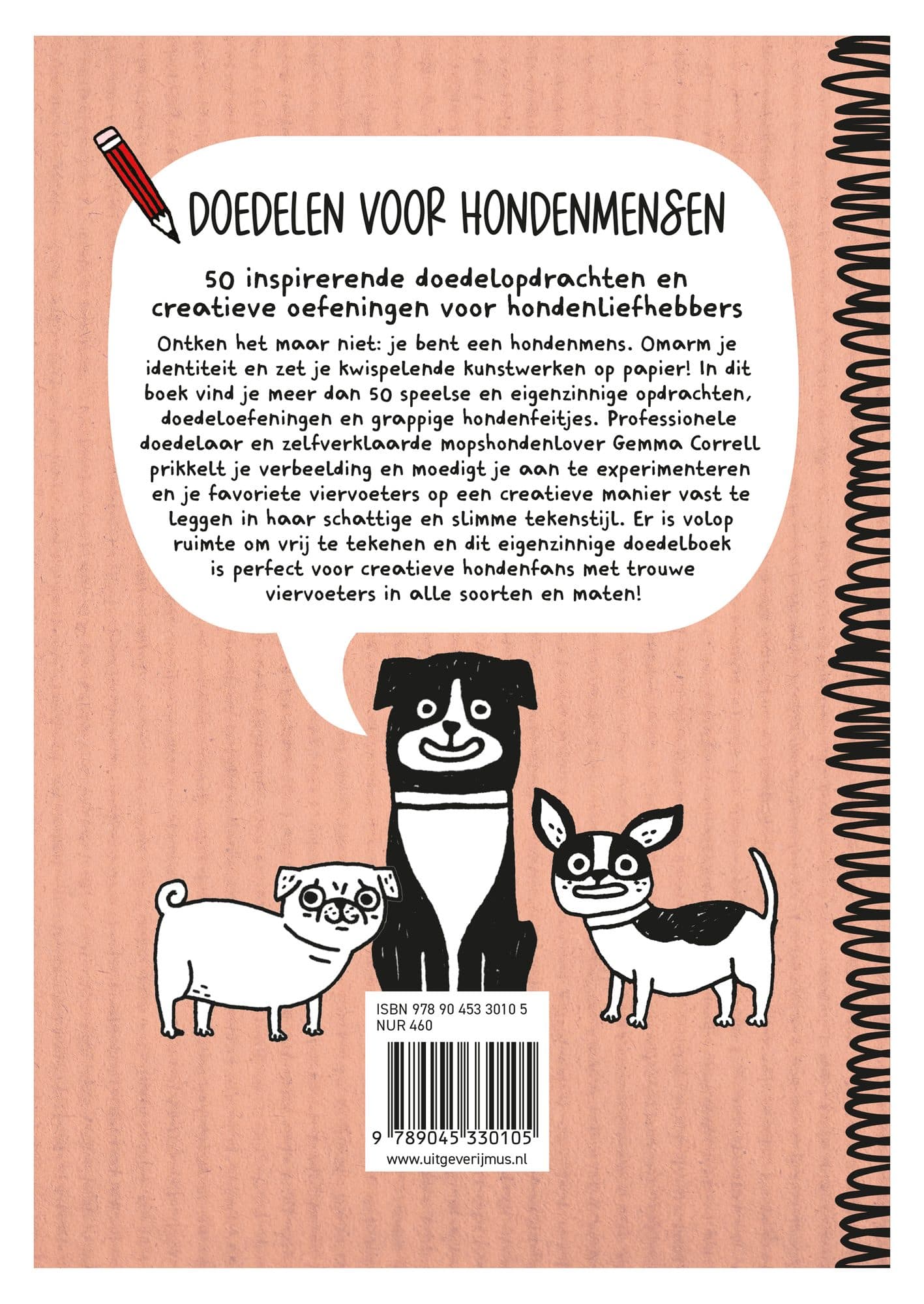 Kleurboek MUS Doedelen voor hondenmensen 3