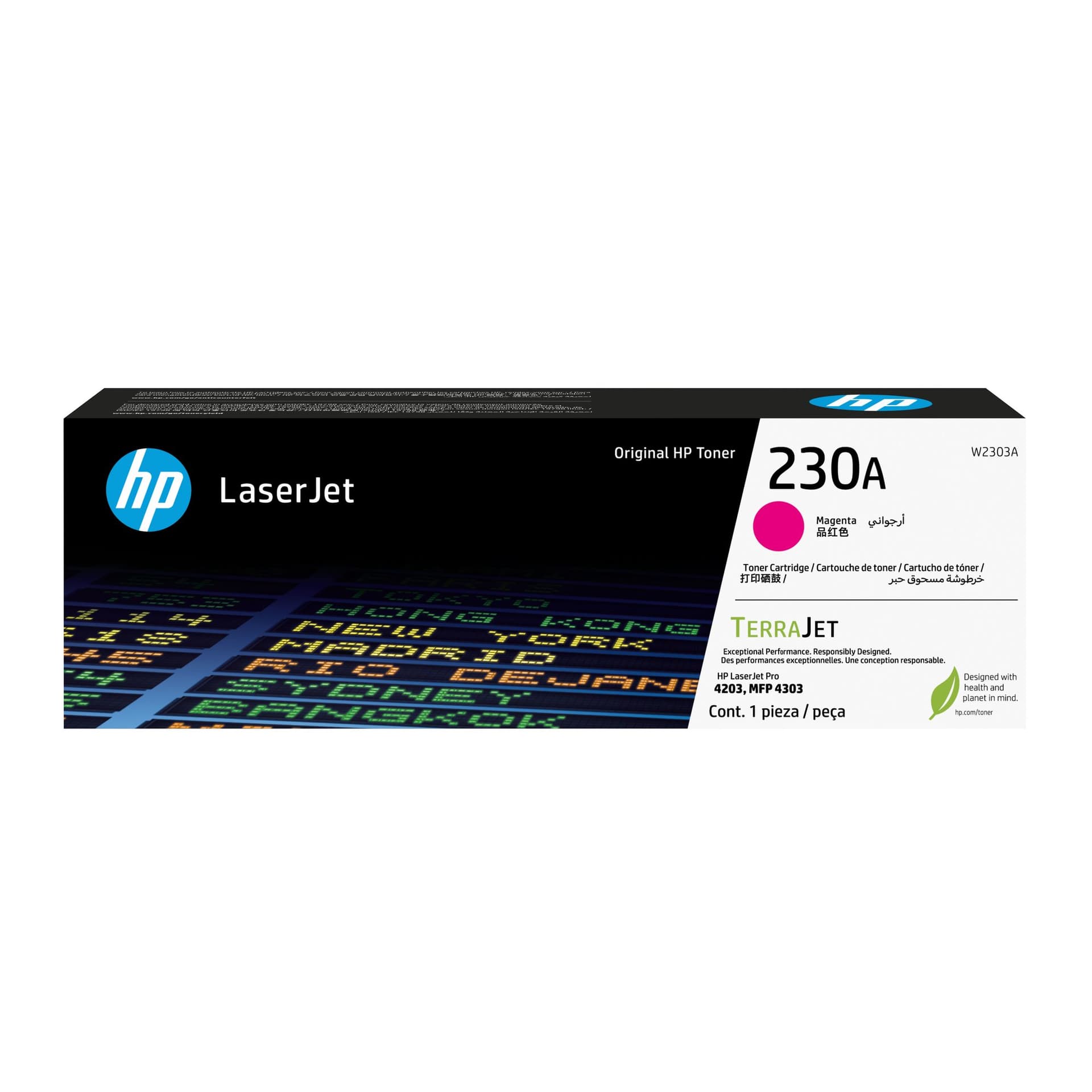 Tonercartridge HP W2303A 230A rood