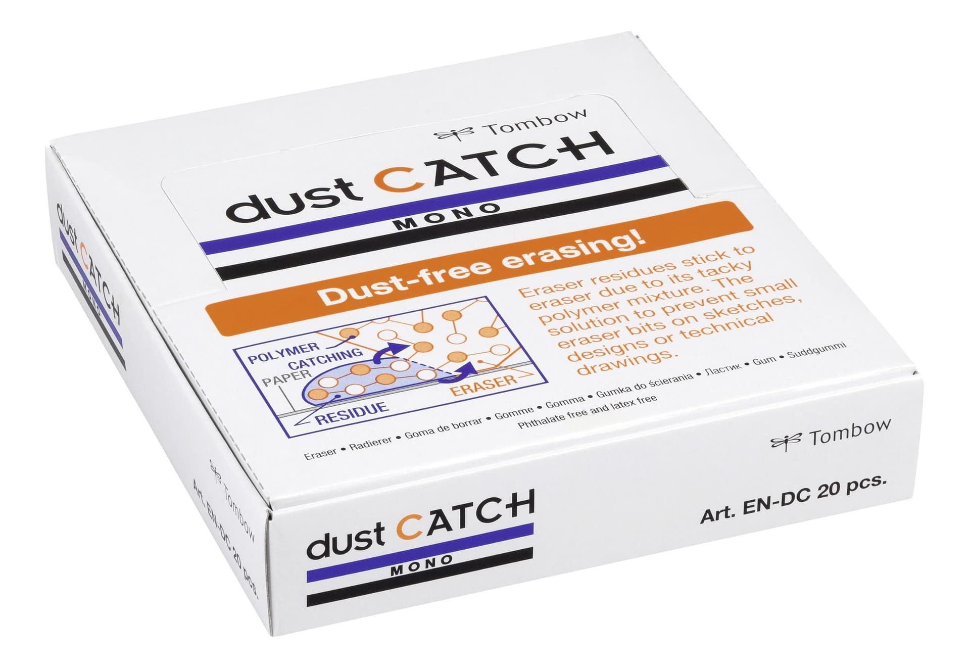 Gum Tombow Mono dust Catch 19 gram zwart 4