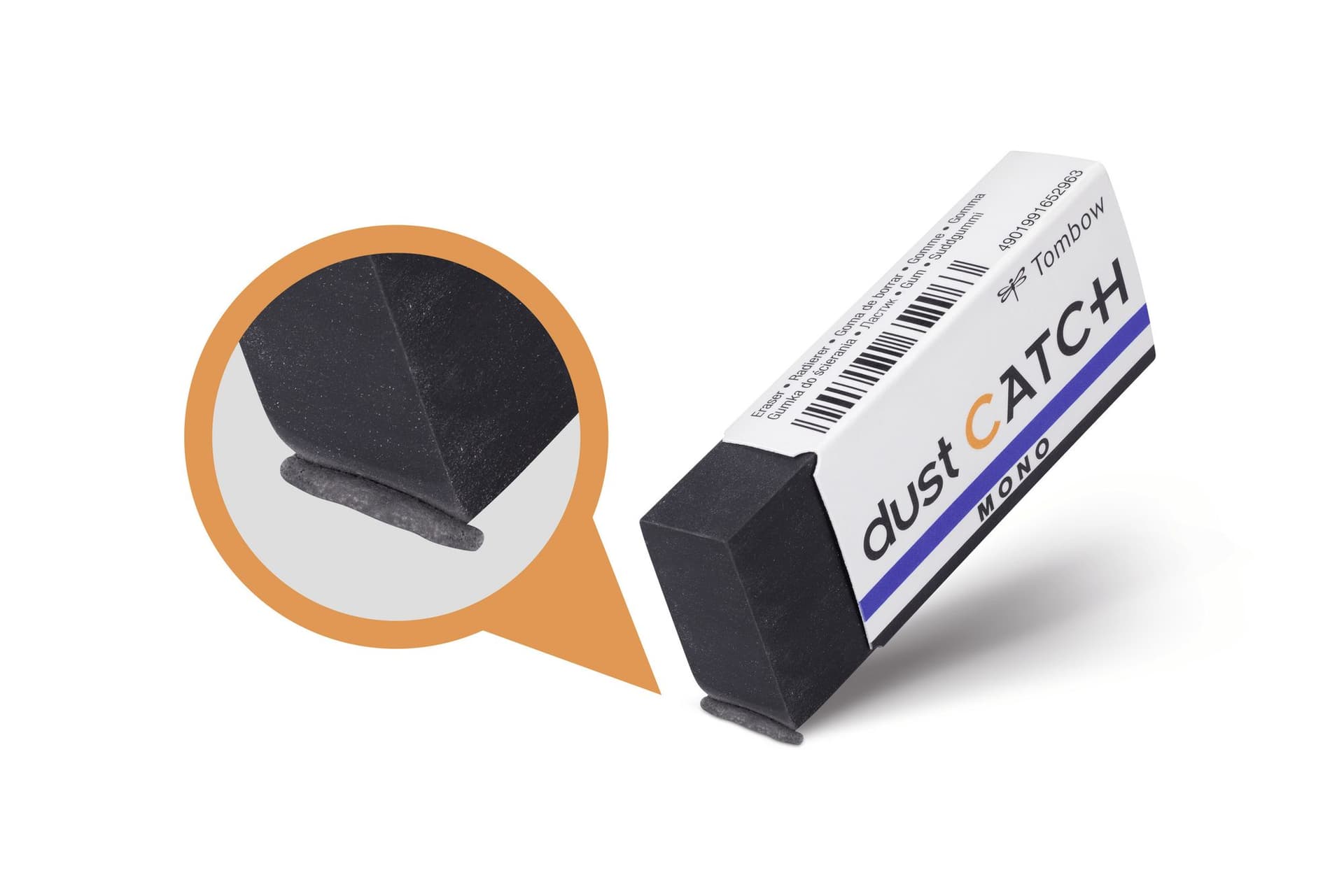 Gum Tombow Mono dust Catch 19 gram zwart 5